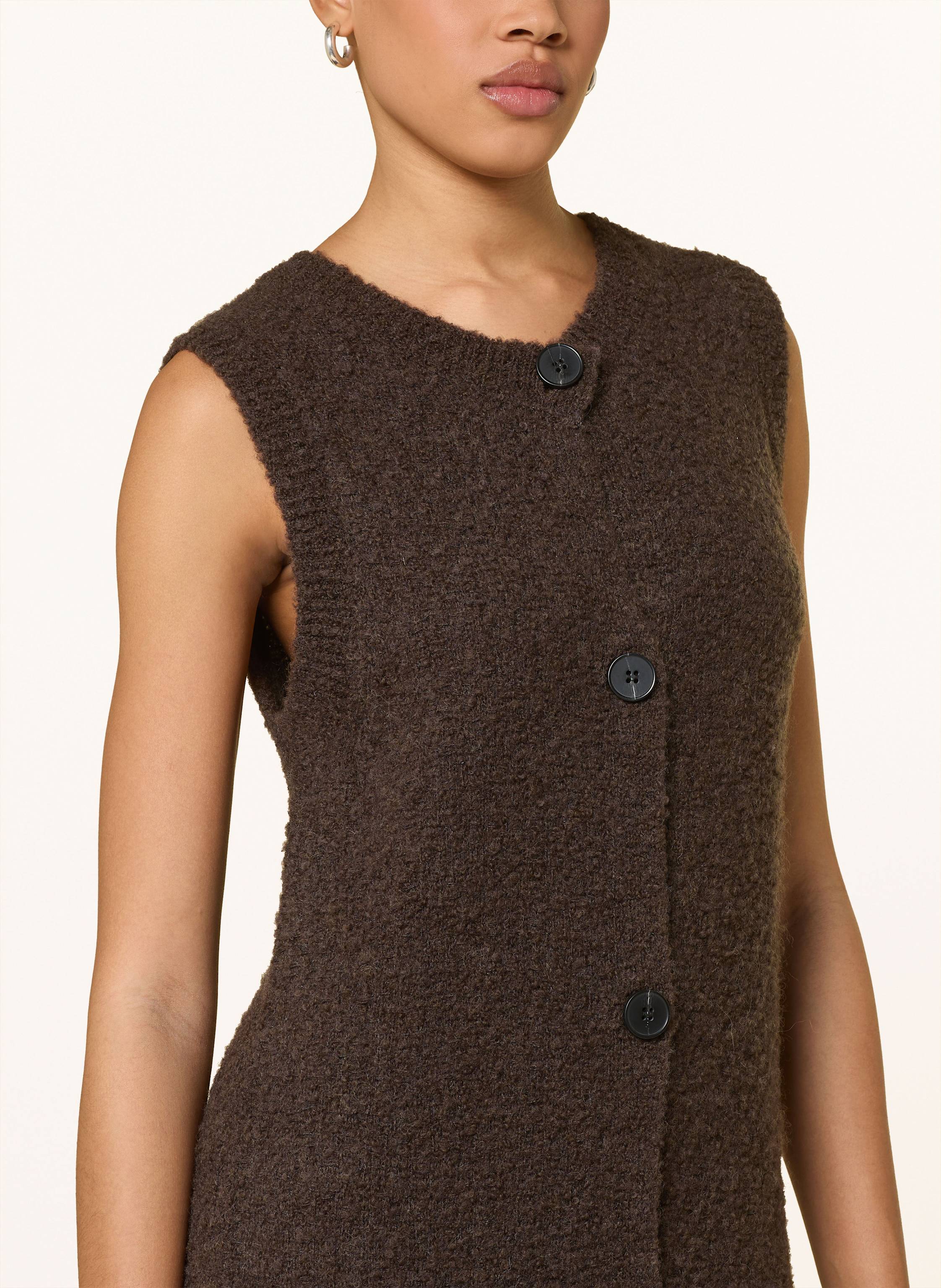 Thumbnail - Selected Femme Strickkleid braun