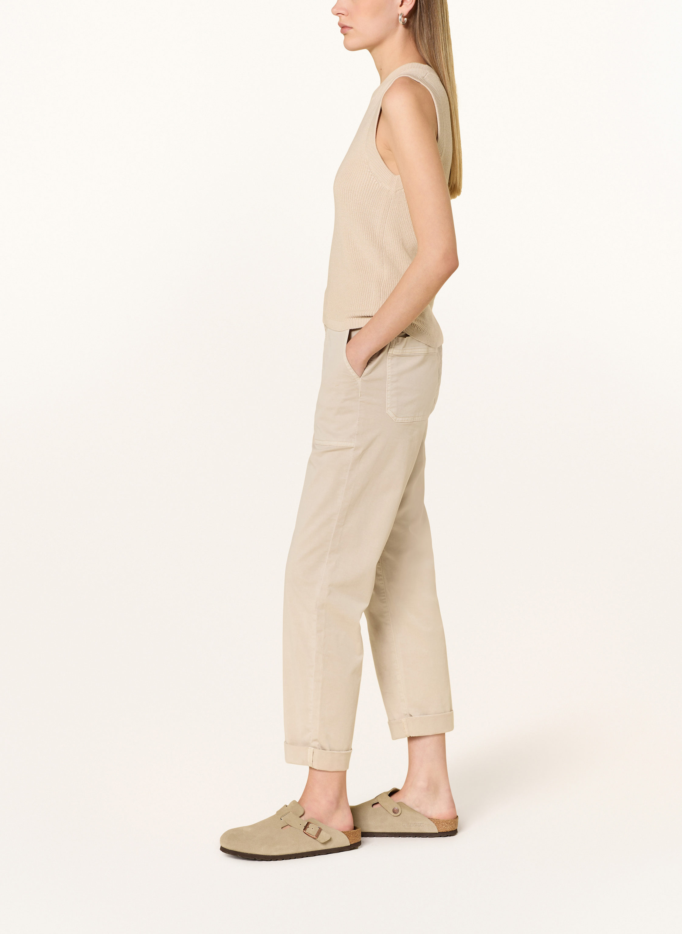 Thumbnail - Opus Pants Hose Lisana Cool beige