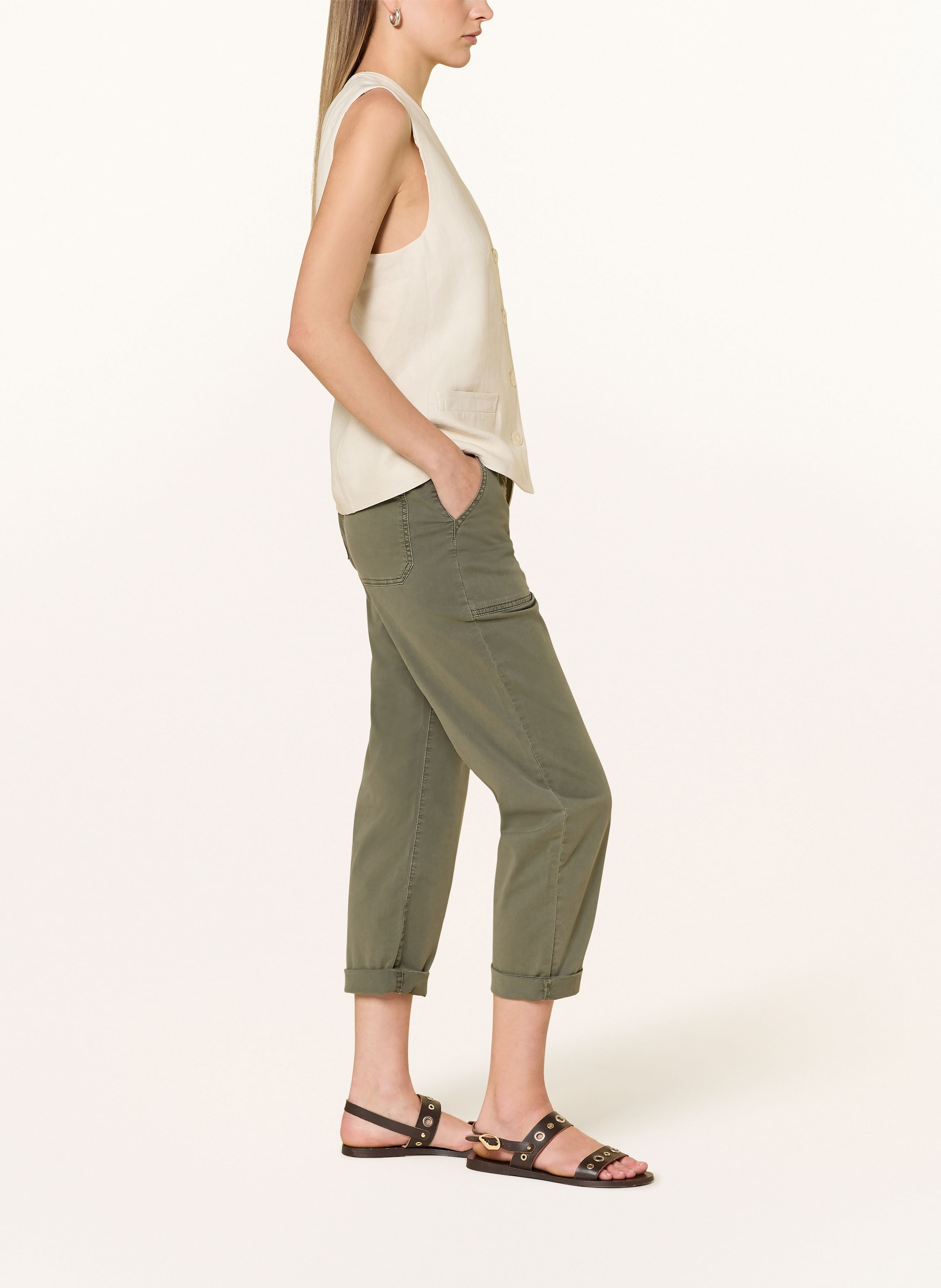 Thumbnail - Opus Pants Hose Lisana Cool gruen