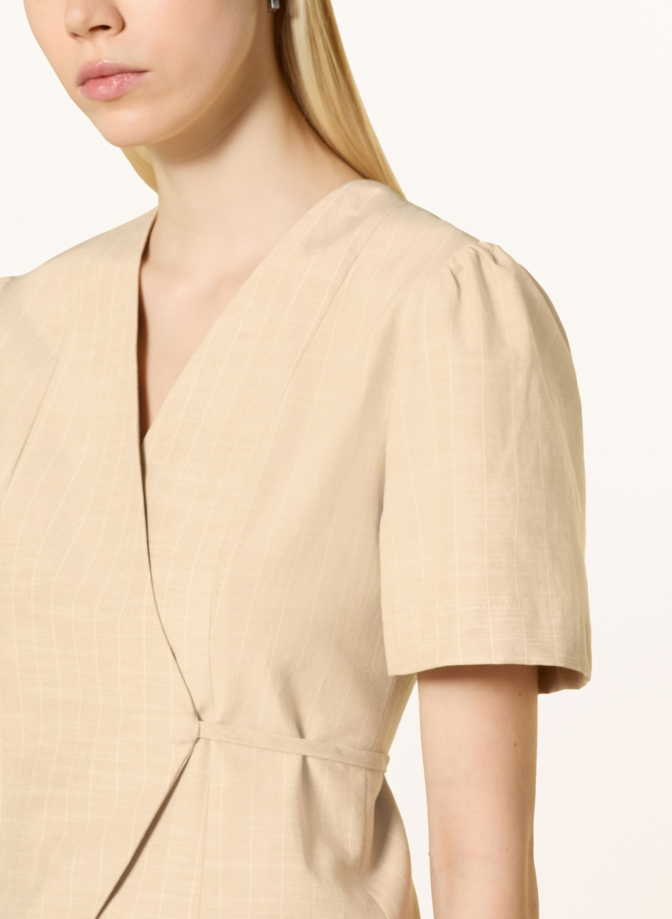 Thumbnail - Neo Noir Wickelbluse Simoni beige