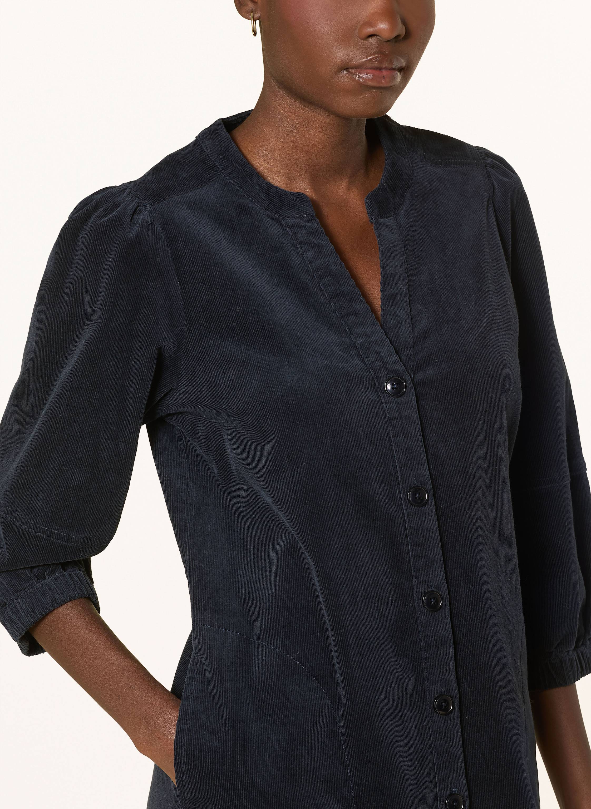 Thumbnail - Part Two Cordkleid Sitapw Mit 3/4-Arm blau