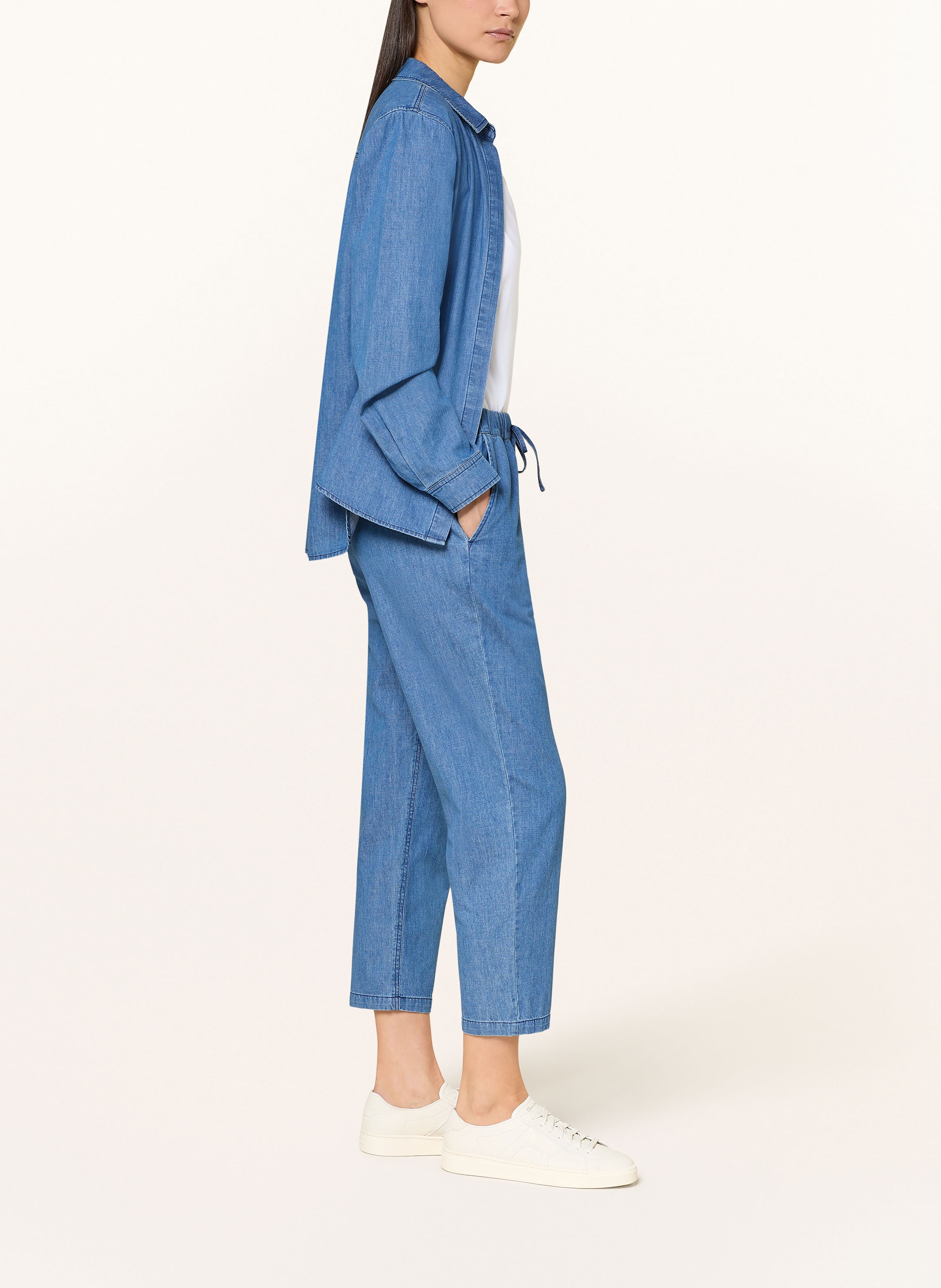Thumbnail - Juvia 7/8-Hose Ashley In Jeansoptik blau