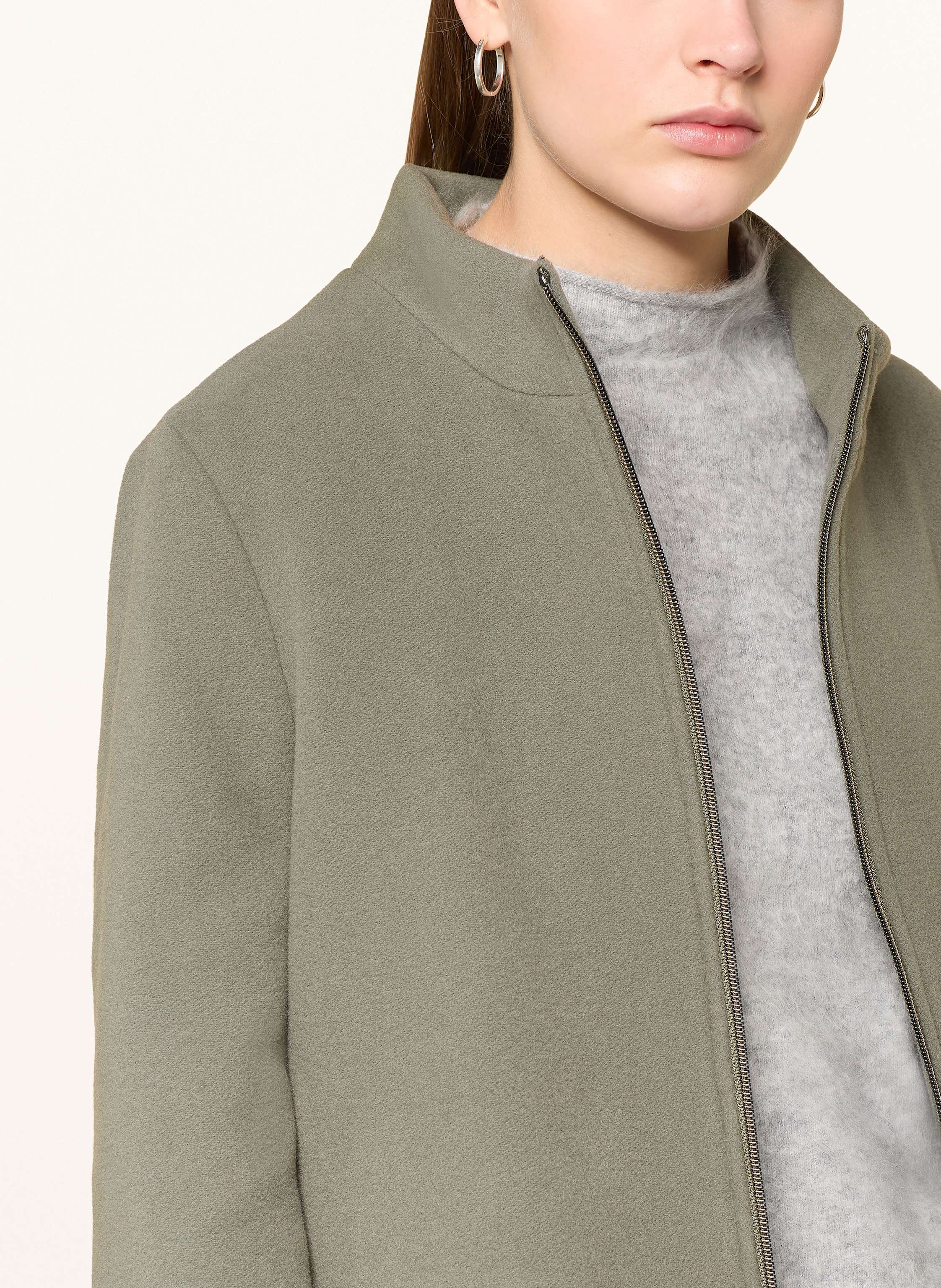 Thumbnail - Cinque Mantel Cimirala Im Materialmix gruen