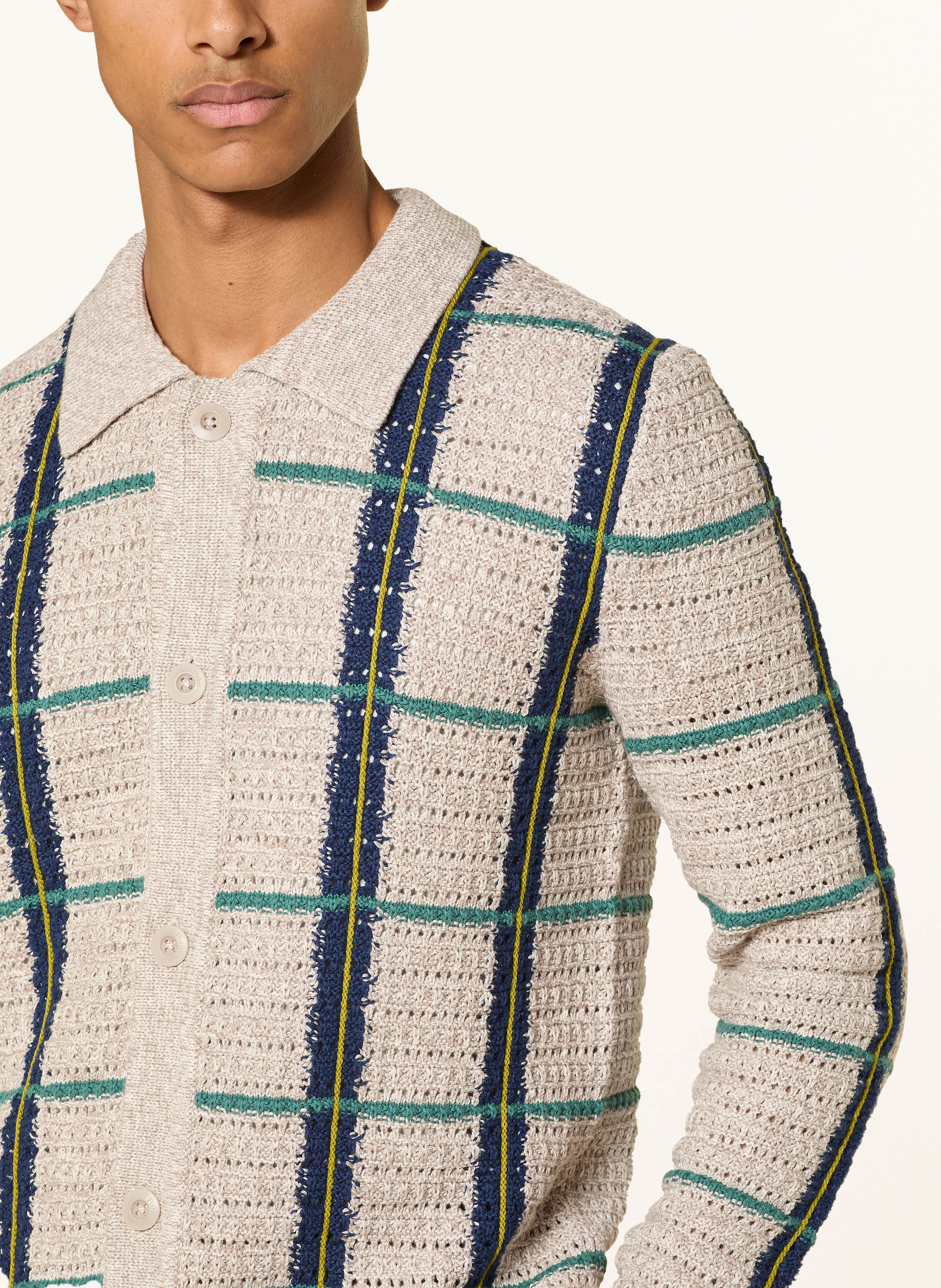 Thumbnail - Marc O'polo Strickjacke grau