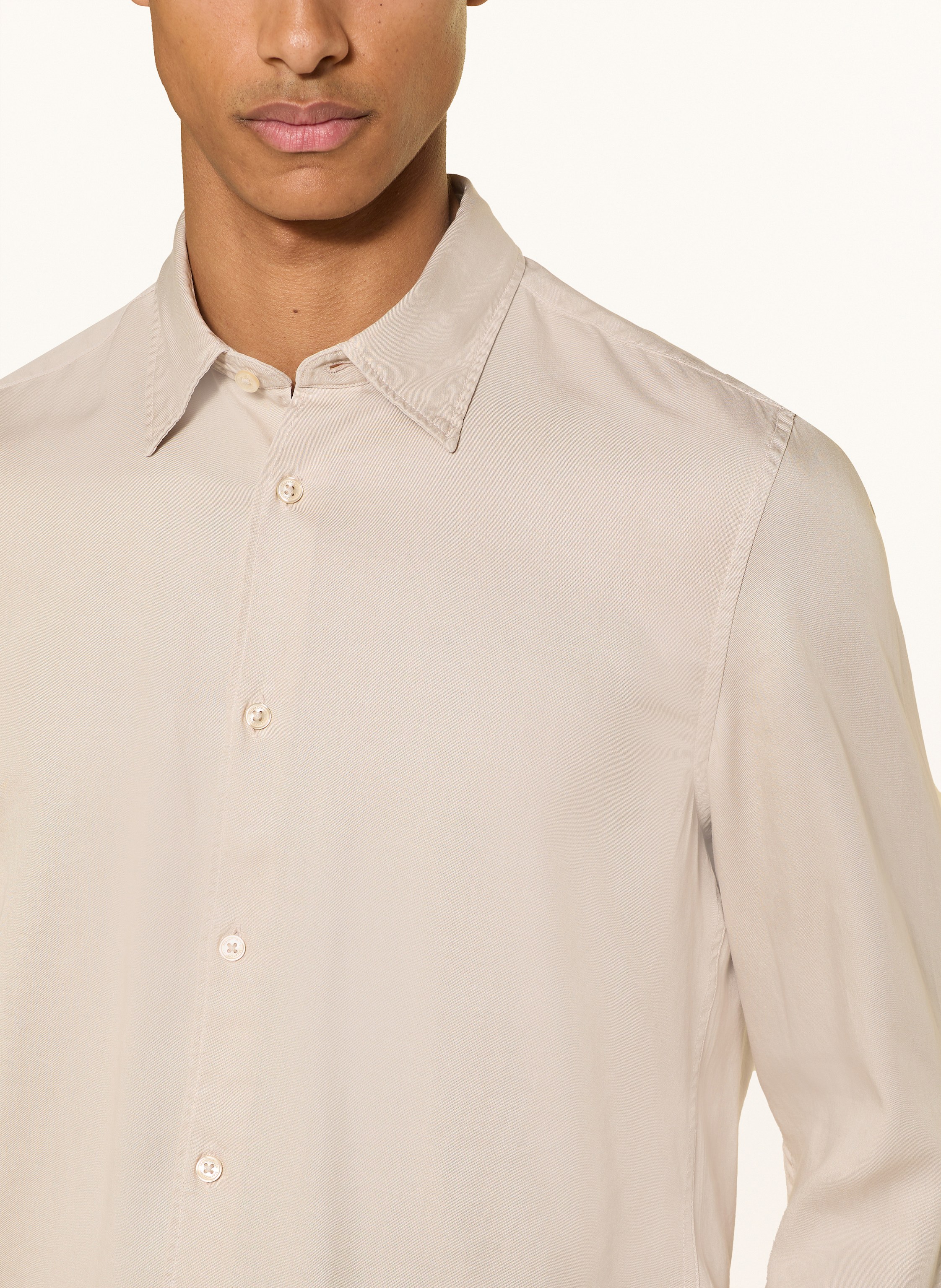 Thumbnail - Marc O'polo Hemd Shaped Fit beige