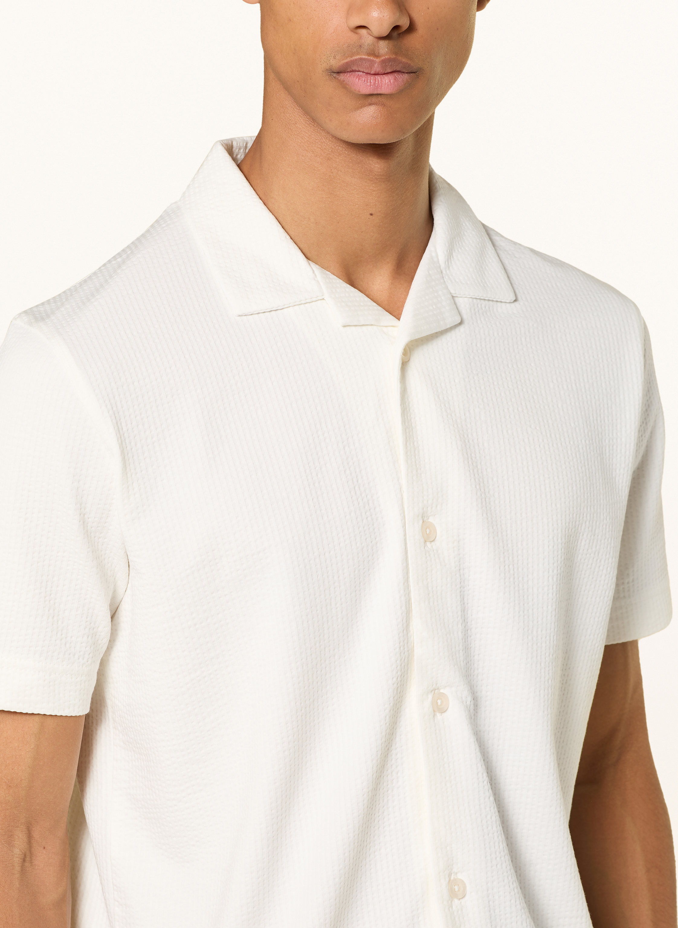 Thumbnail - Marc O'polo Resorthemd Regular Fit weiss