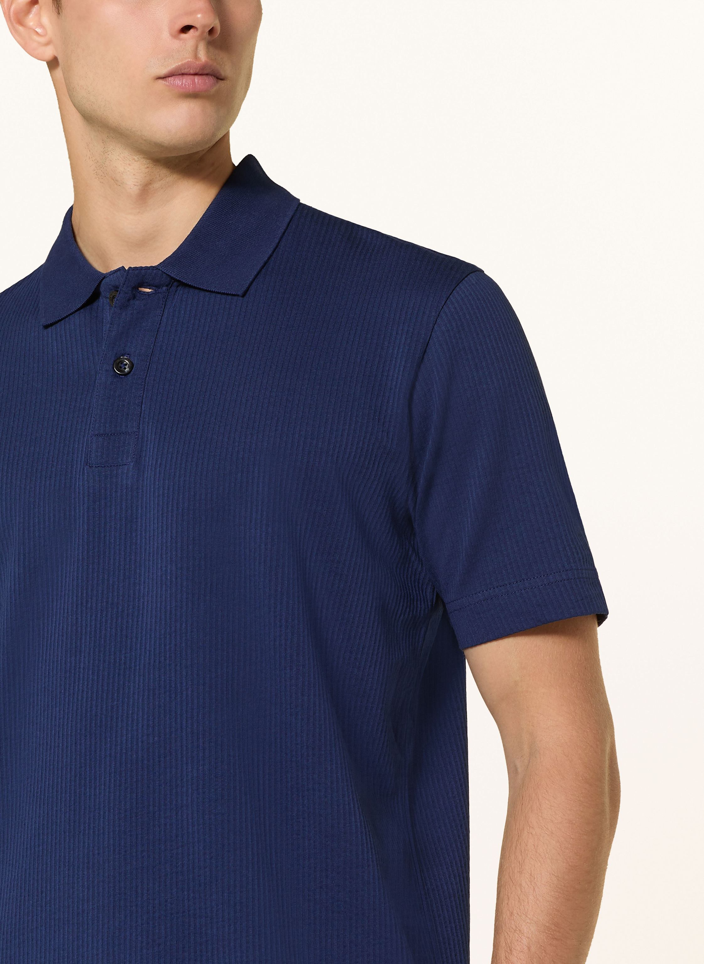 Thumbnail - Marc O'polo Jersey-Poloshirt Regular Fit blau