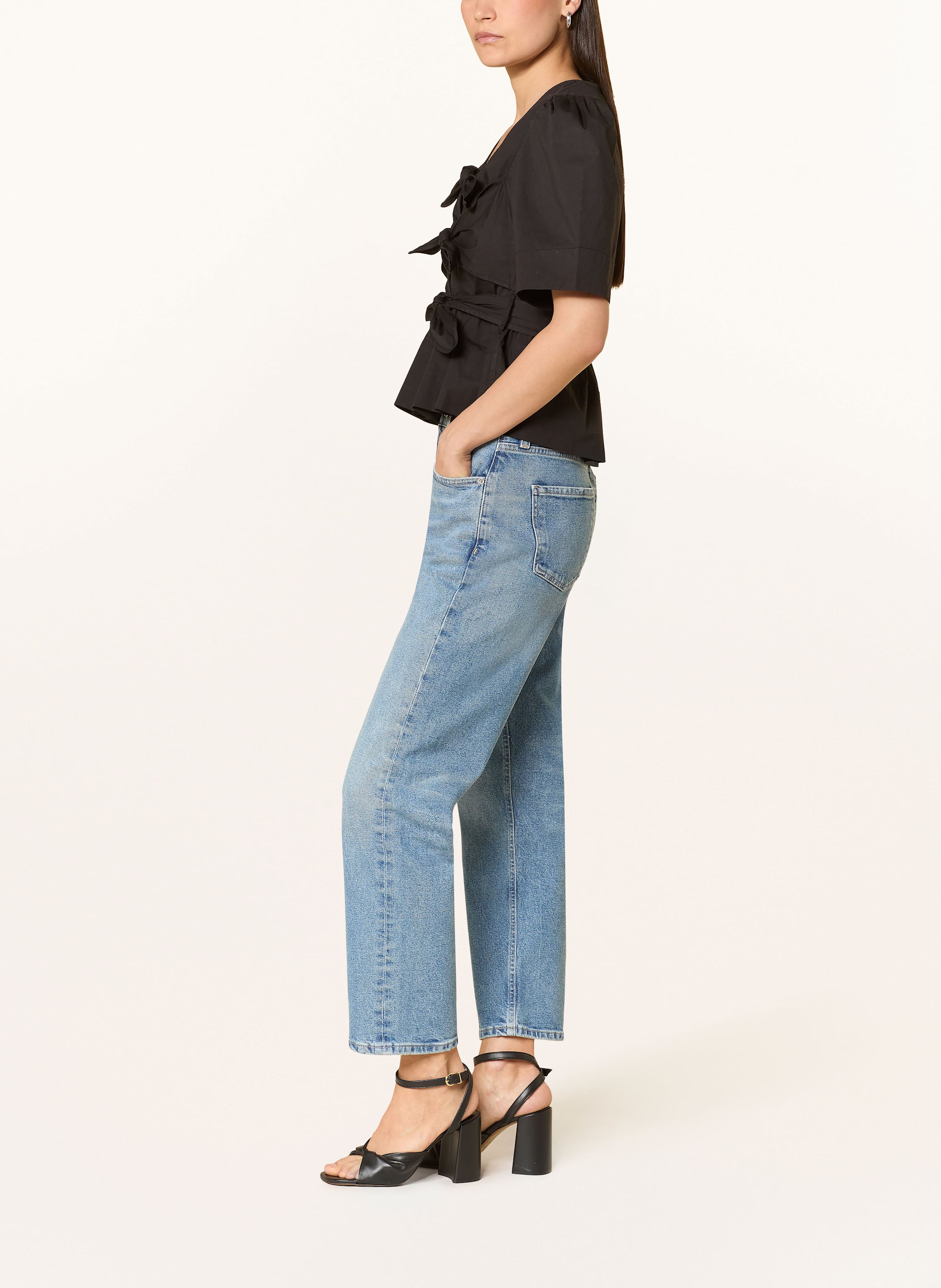 Thumbnail - Citizens Of Humanity Straight Jeans Delfina blau