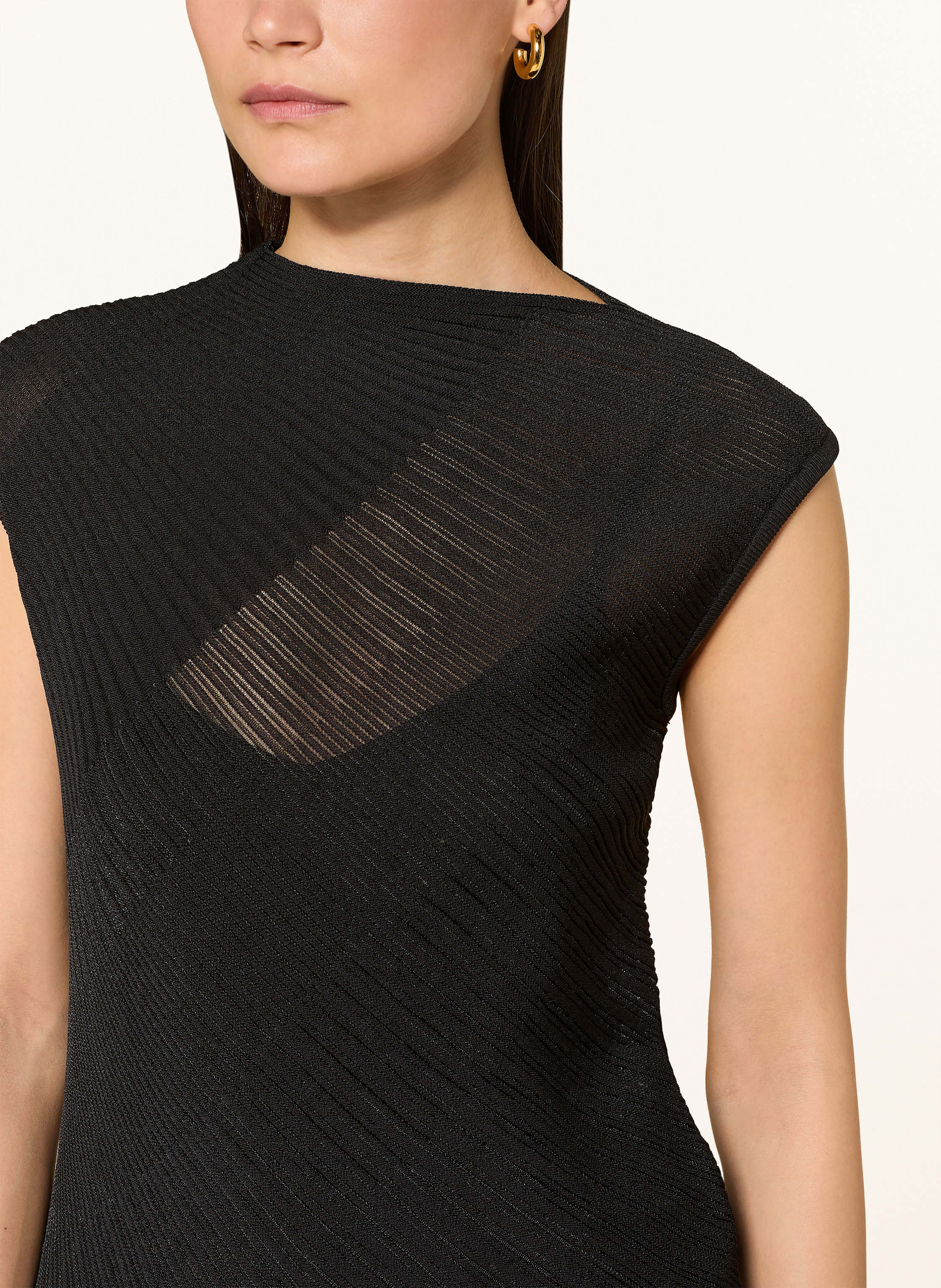 Thumbnail - Ted Baker Stricktop Layynii schwarz