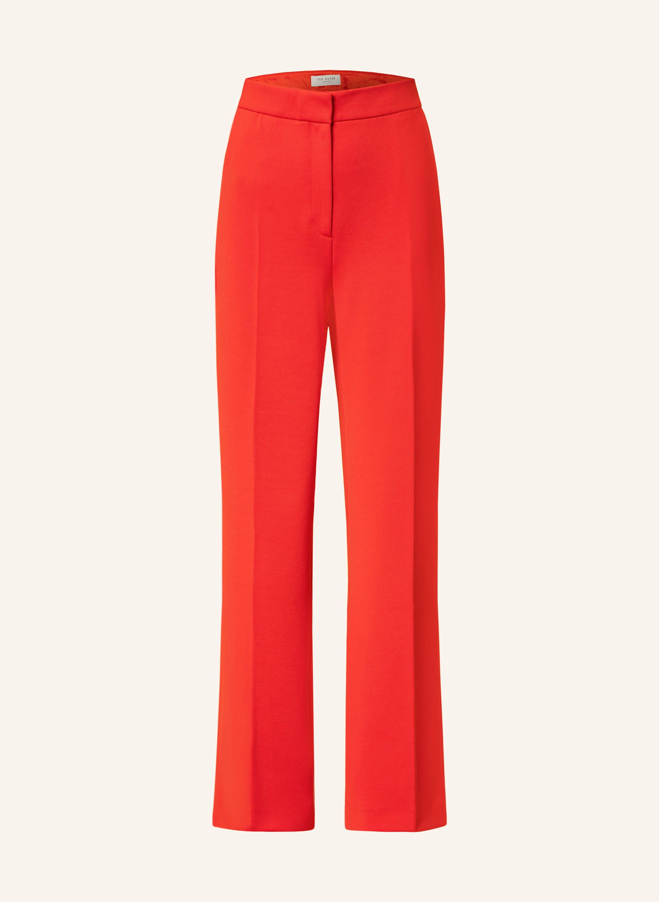 Ted Baker Bootcut-Hose Indriv rot