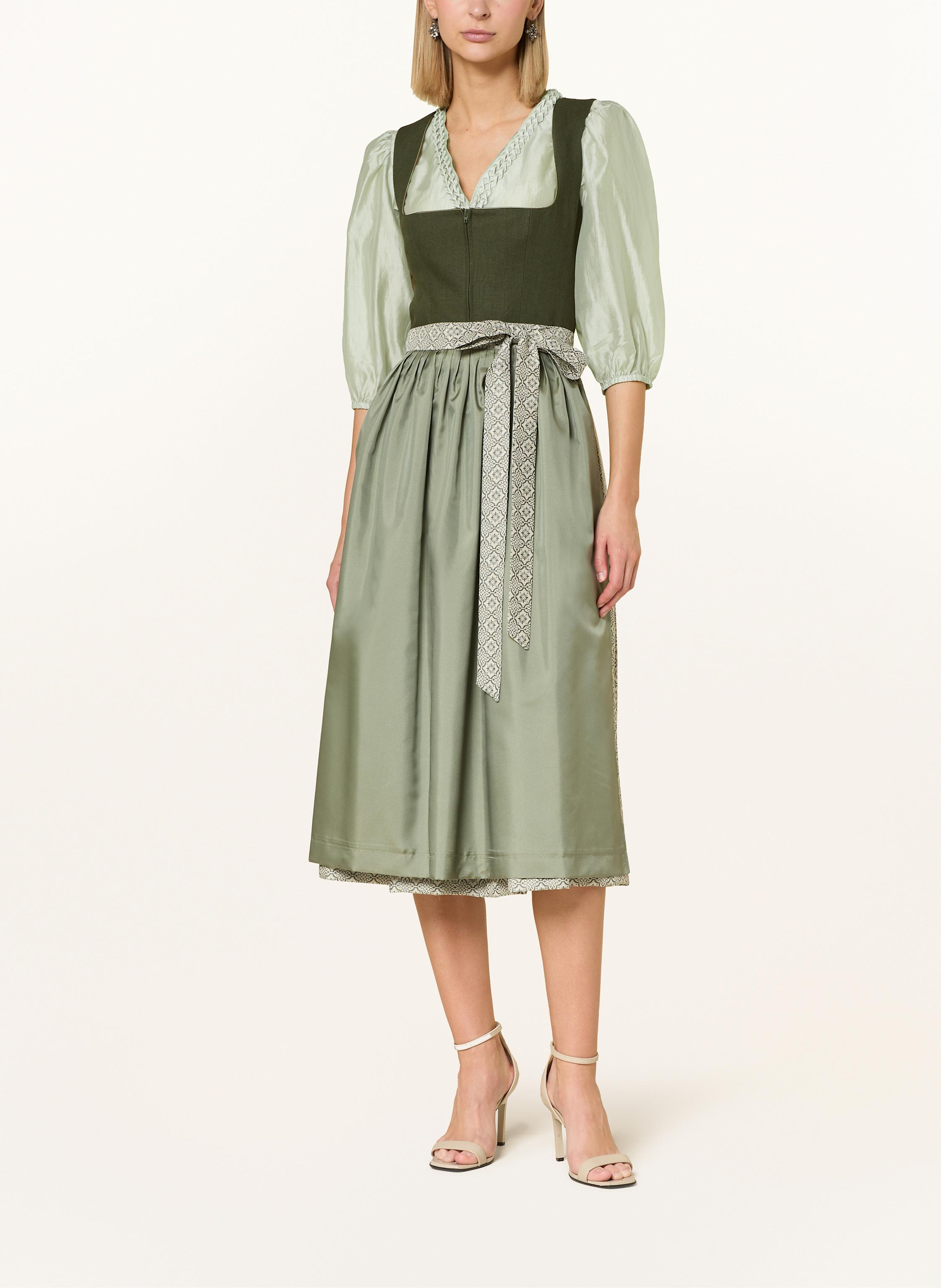 Thumbnail - Spieth & Wensky Dirndlbluse Fidelia Mit 3/4-Arm gruen