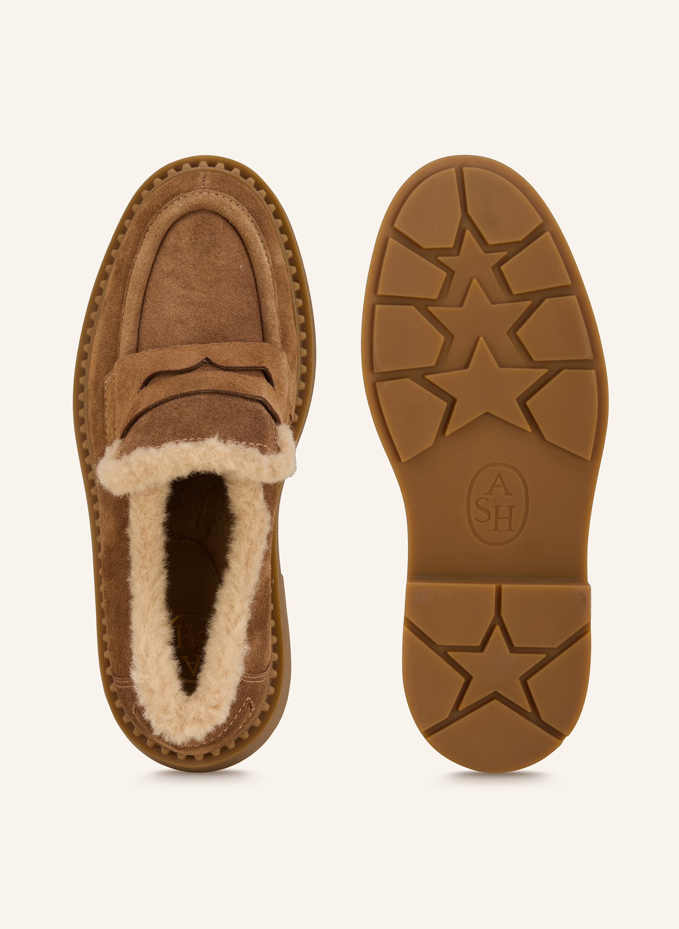 Thumbnail - Ash Penny-Loafer Medusa braun