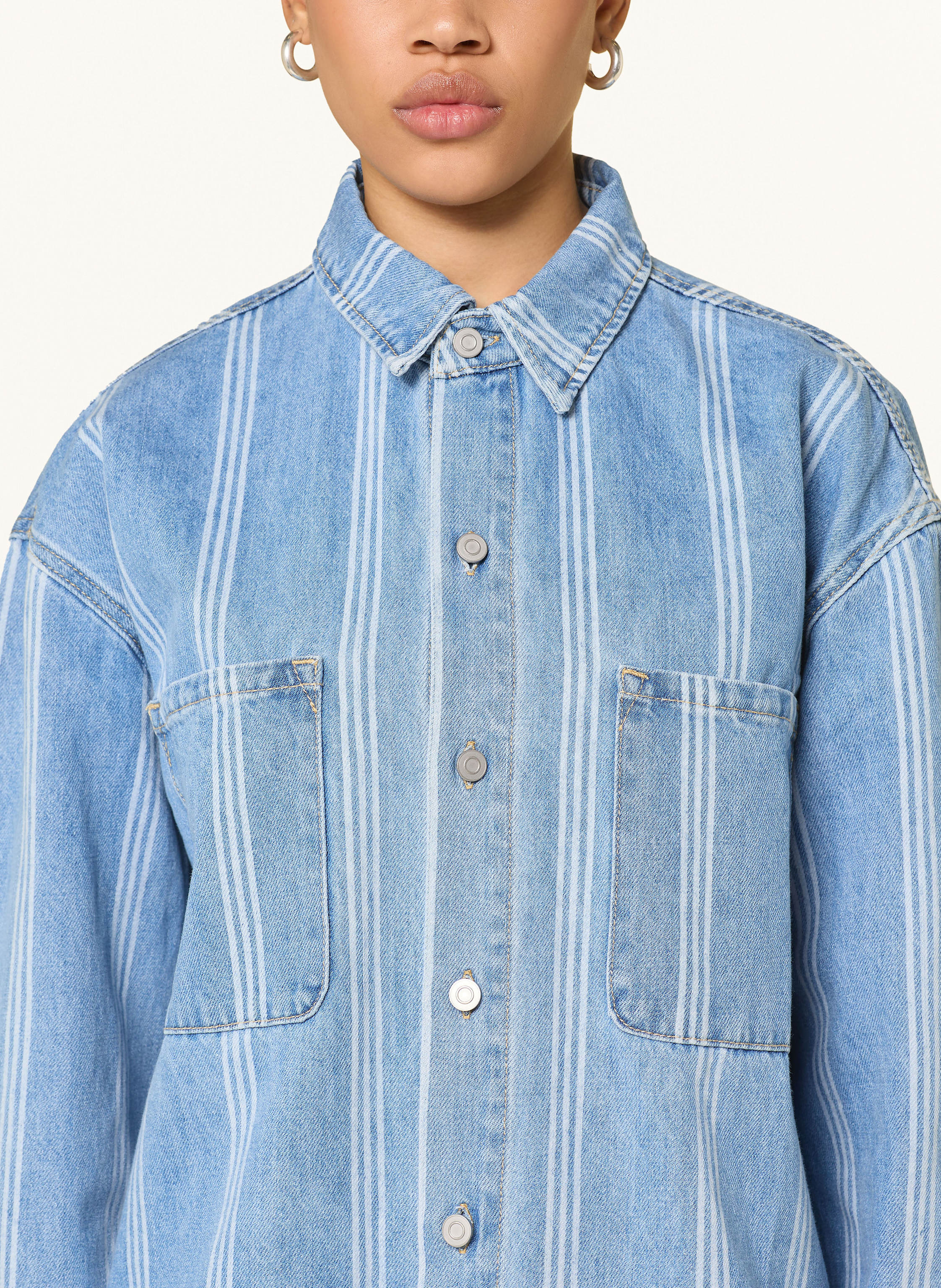 Thumbnail - Eleh Jeans-Overjacket blau