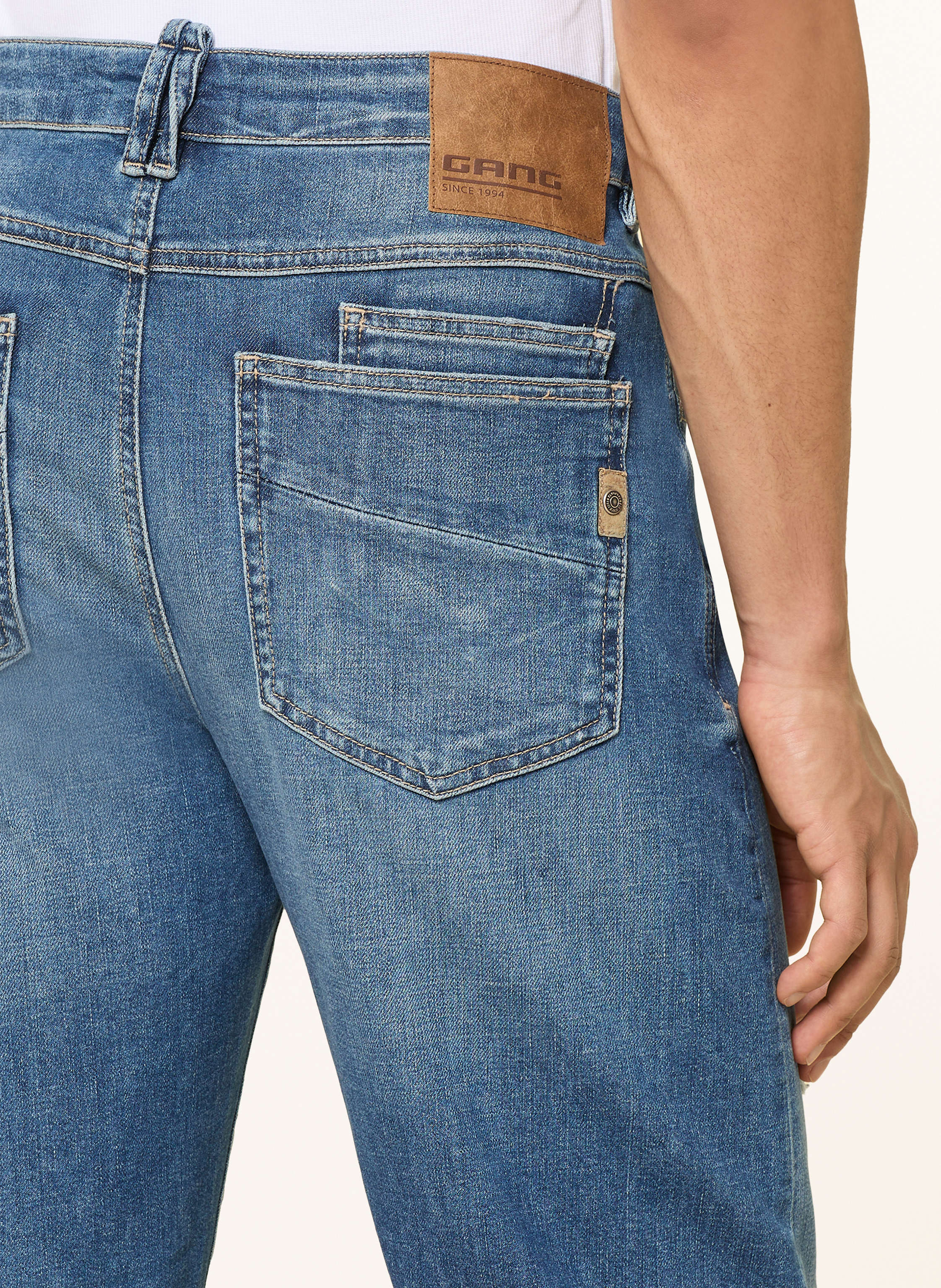 Thumbnail - Gang Destroyed Jeans 94aiden Regular Fit blau