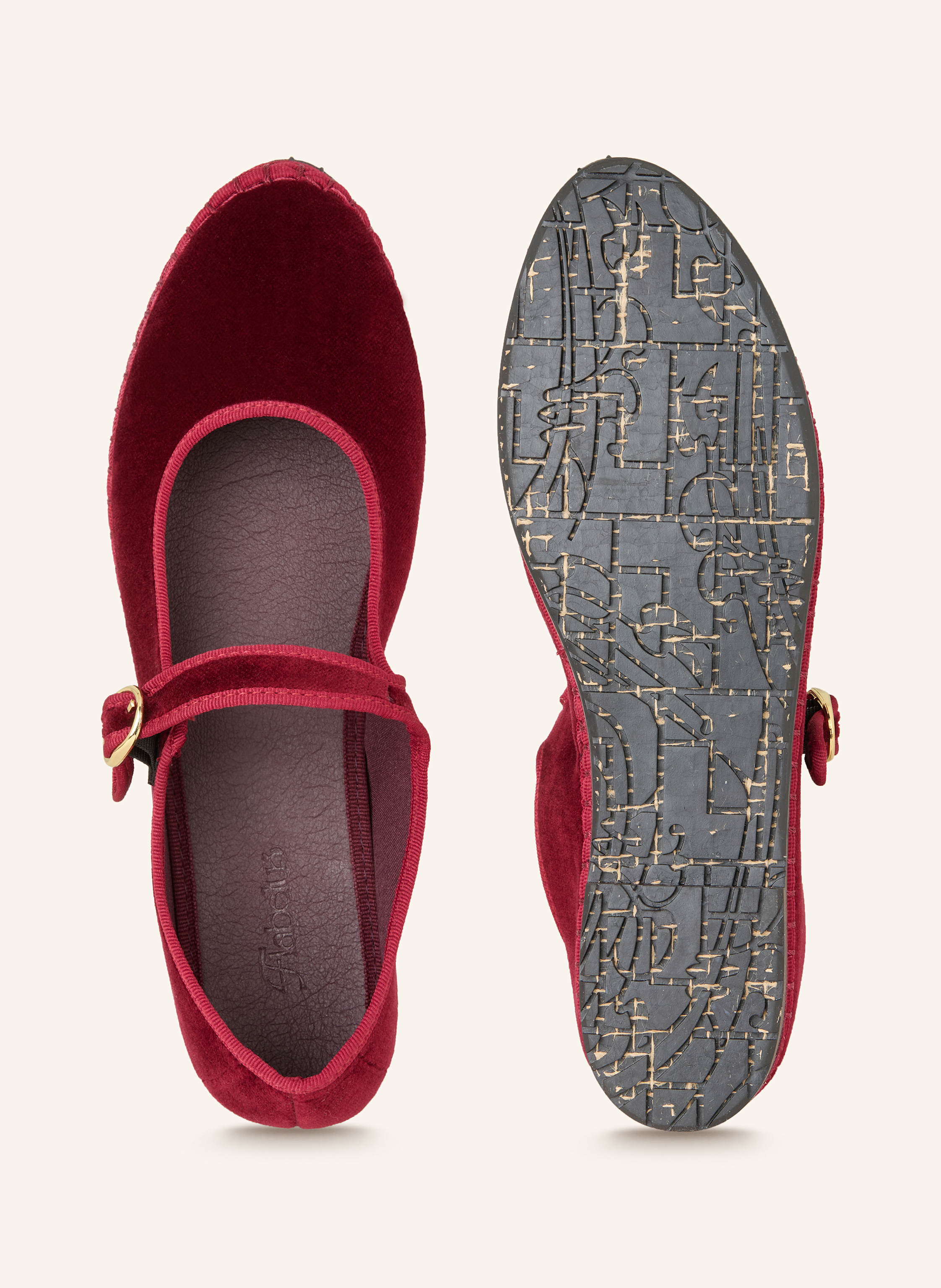 Thumbnail - Flabelus Ballerinas Lucrecia rot