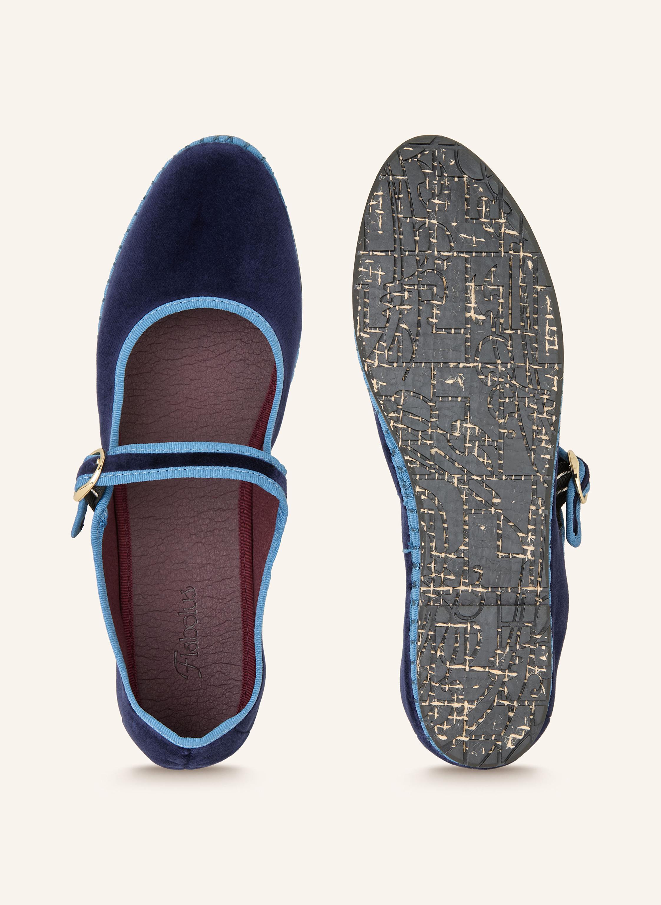 Thumbnail - Flabelus Ballerinas Montaque blau
