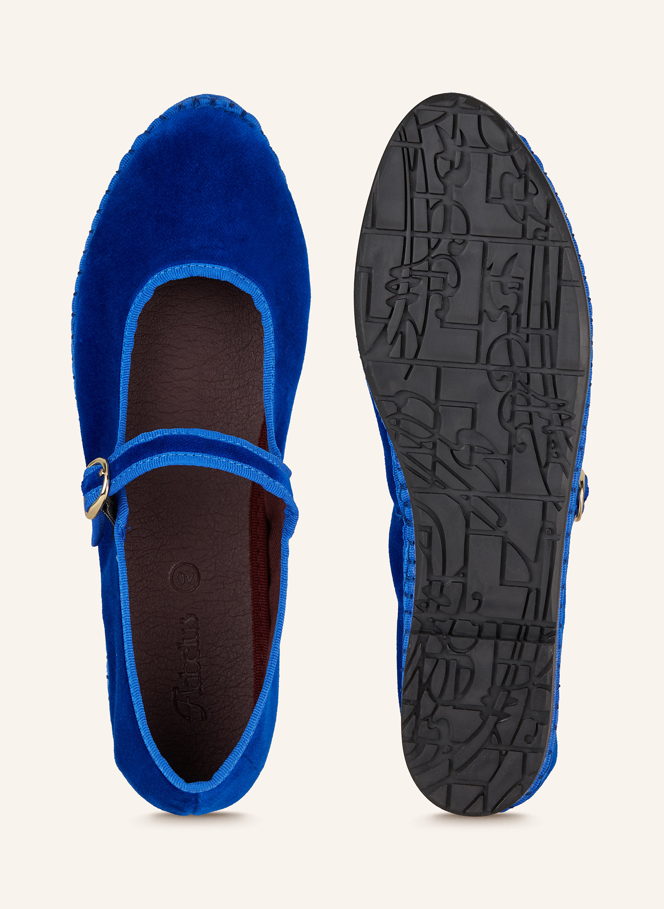 Thumbnail - Flabelus Ballerinas Oe blau