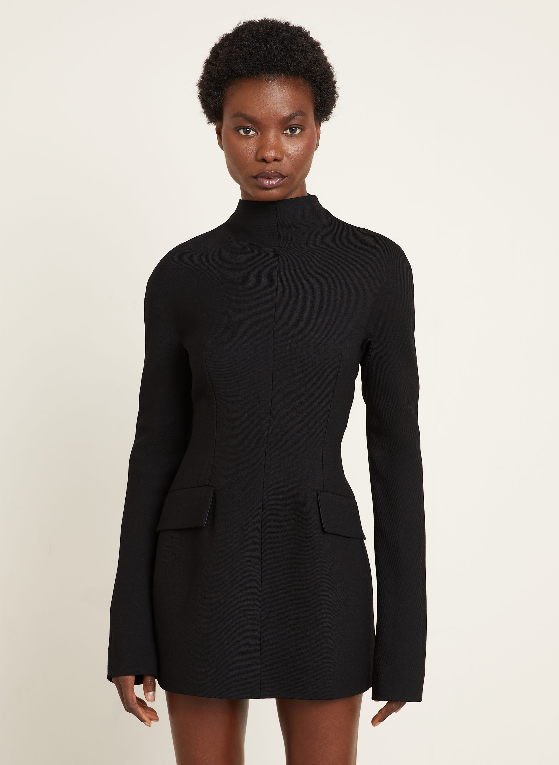 Thumbnail - Sportmax Kleid Tefrite schwarz