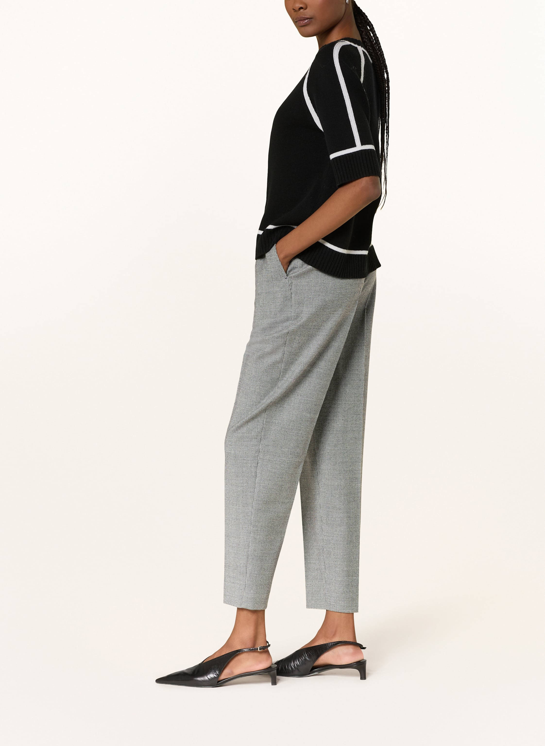 Thumbnail - Max Mara Studio Hose Rania schwarz