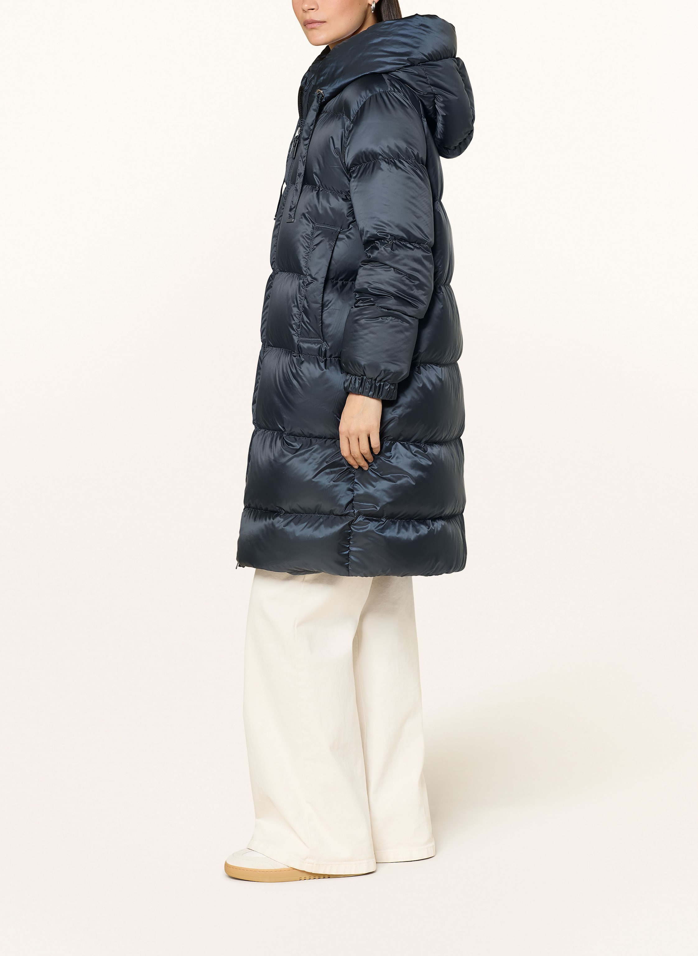Thumbnail - Max Mara The Cube Daunenmantel Sei blau