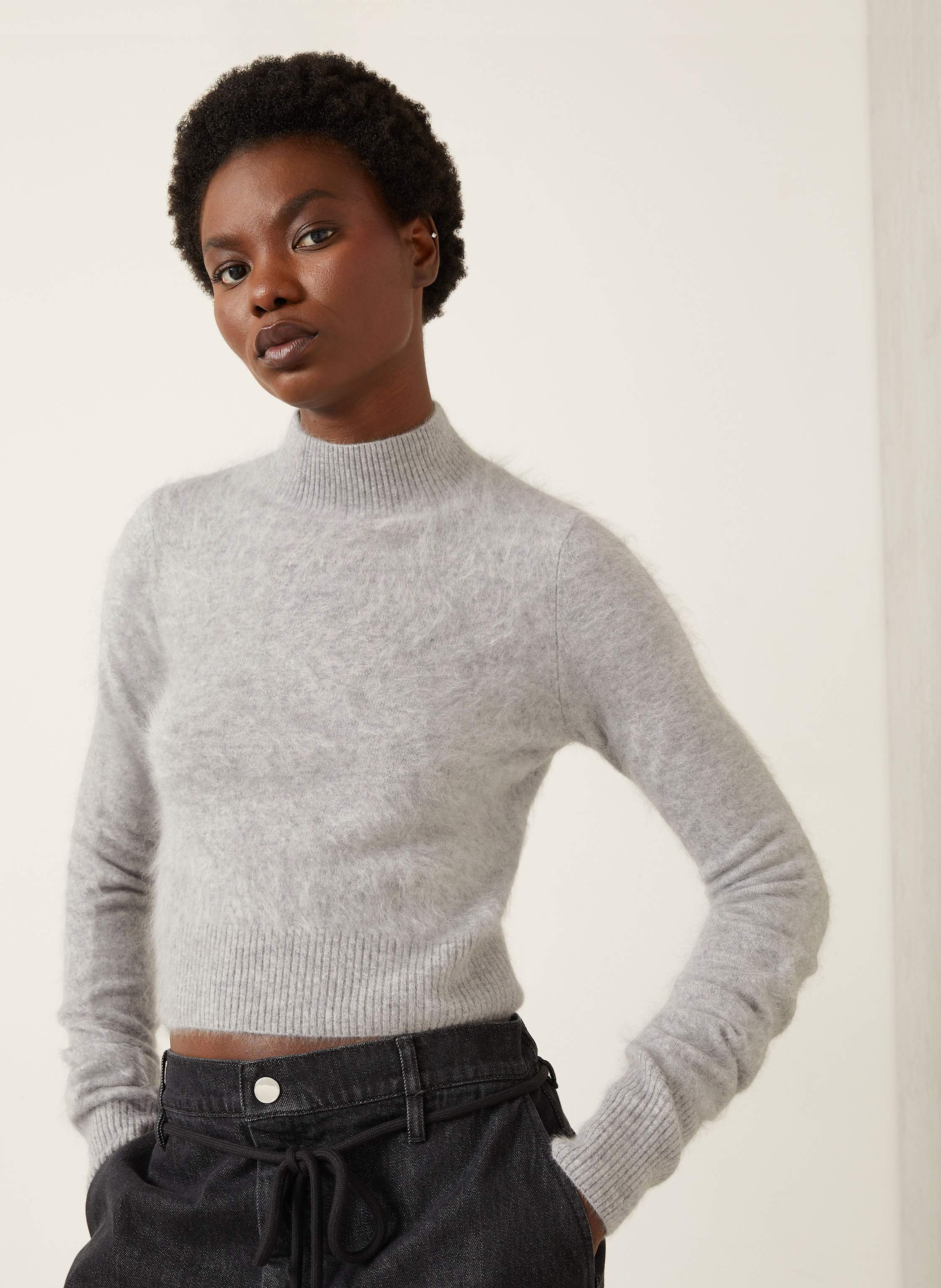 Thumbnail - Sportmax Cashmere-Pullover Gubbio grau