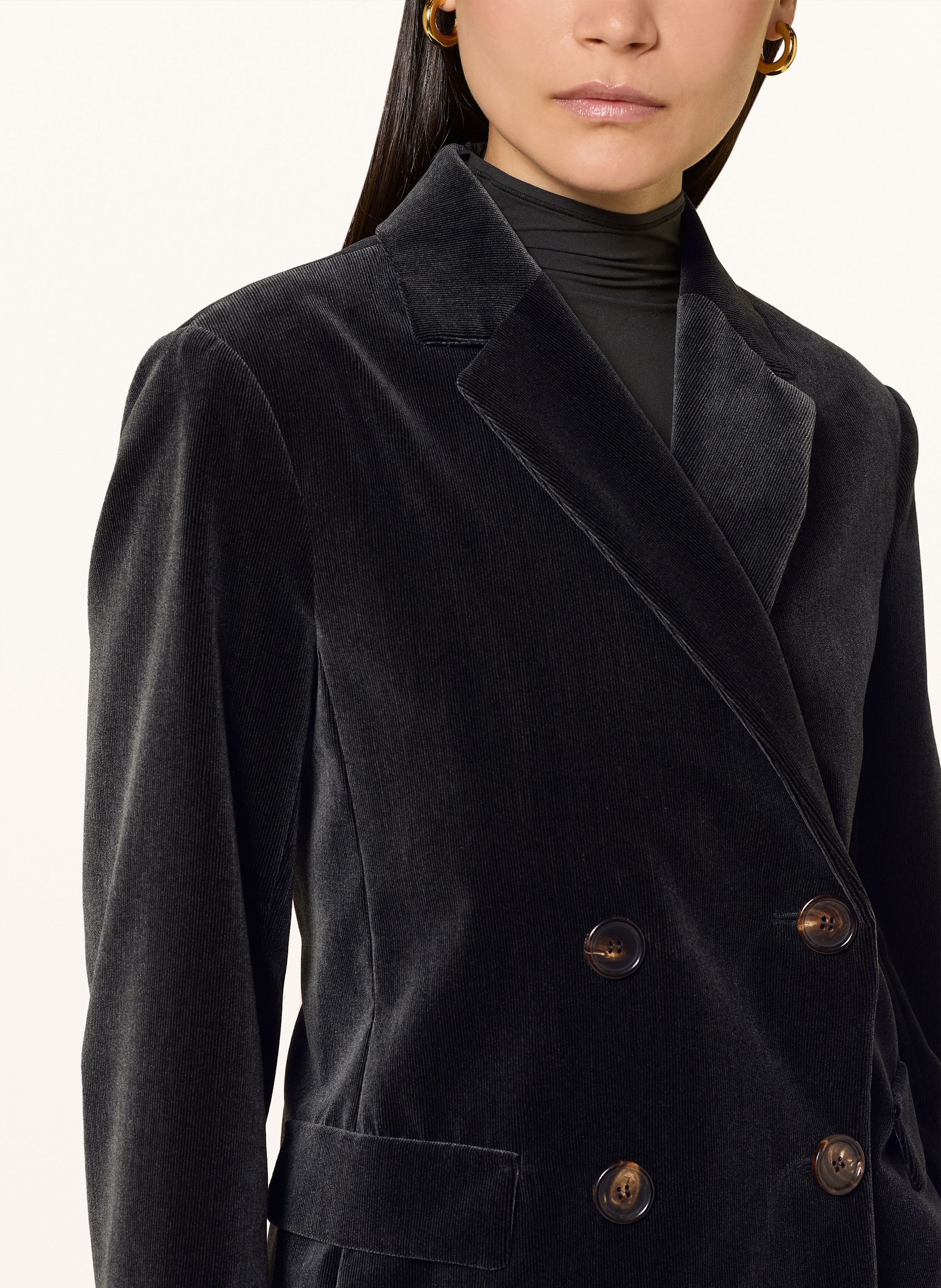 Thumbnail - S Max Mara Cordblazer Prisca grau