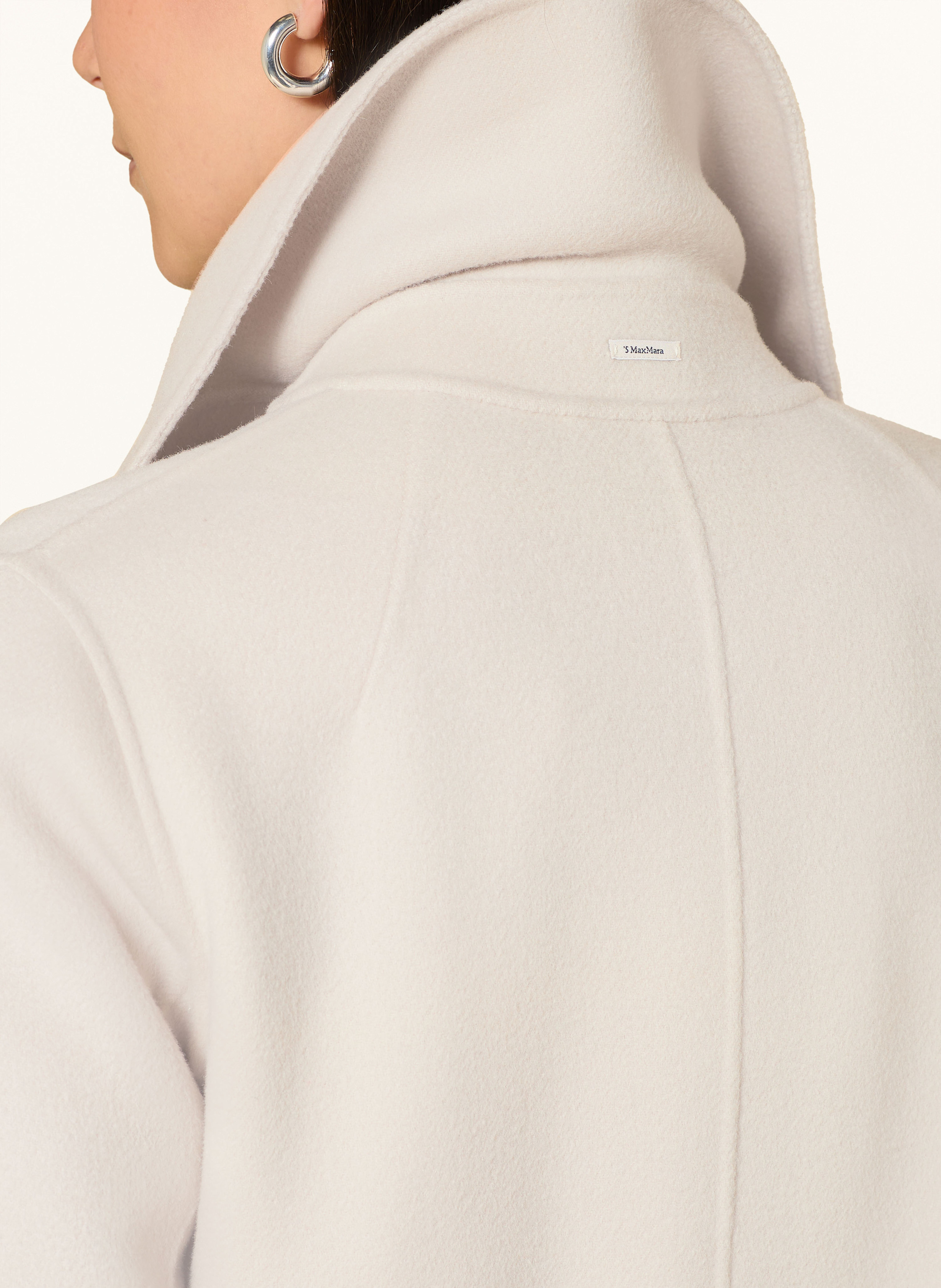 Thumbnail - S Max Mara Wollmantel Poldo beige