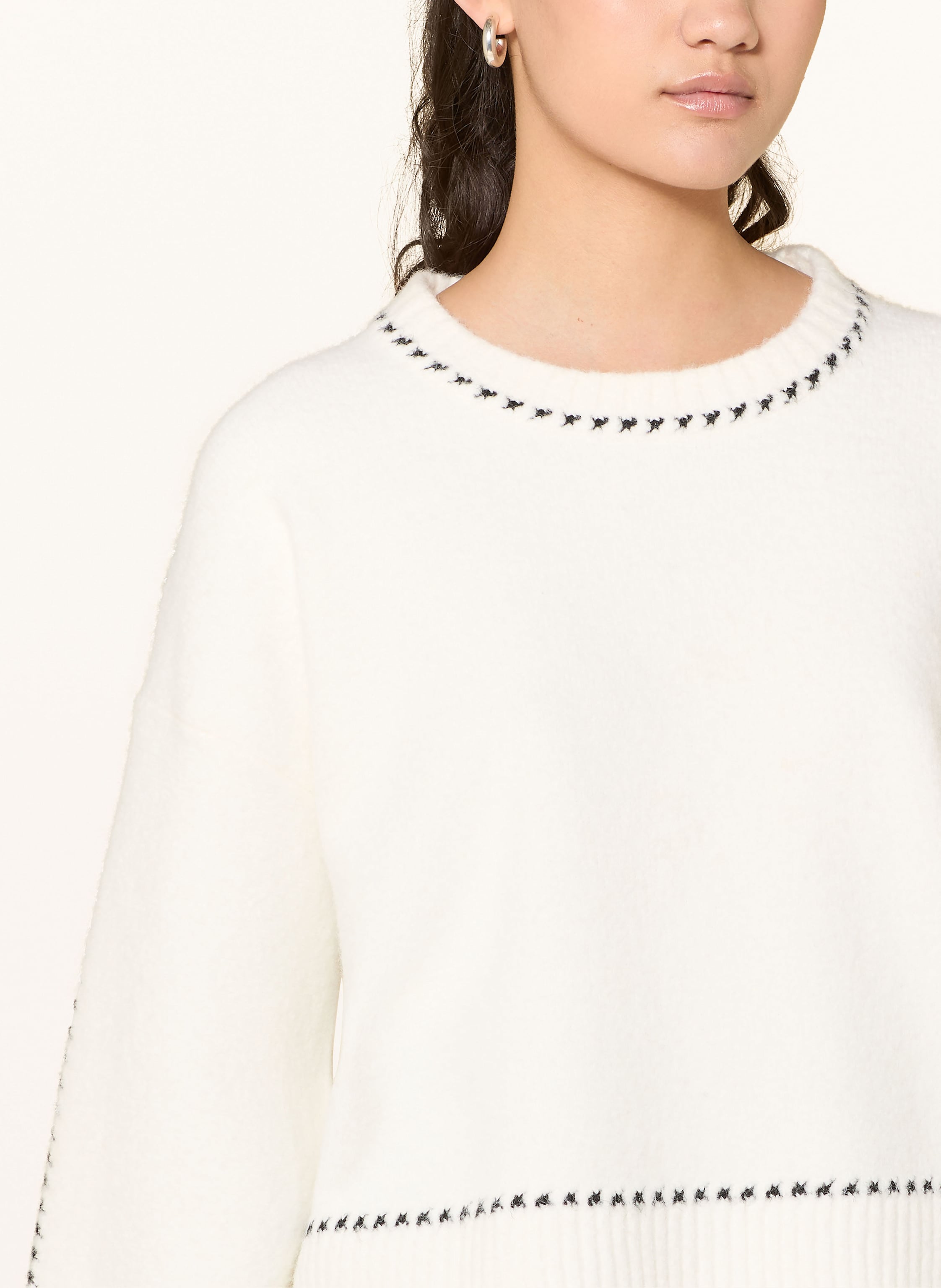 Thumbnail - Neo Noir Pullover Roeme weiss