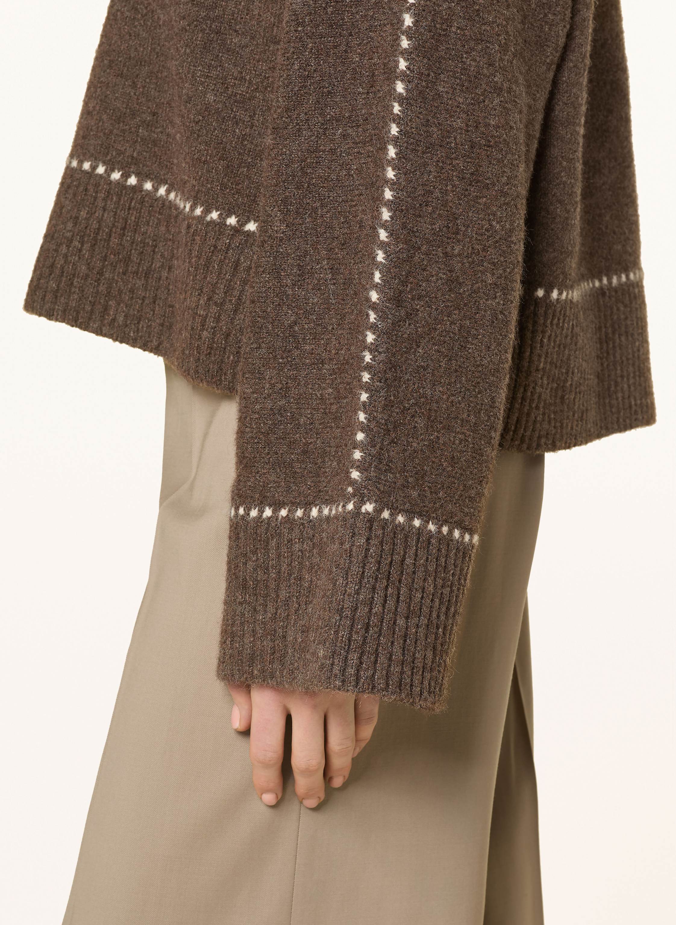 Thumbnail - Neo Noir Pullover Roeme braun