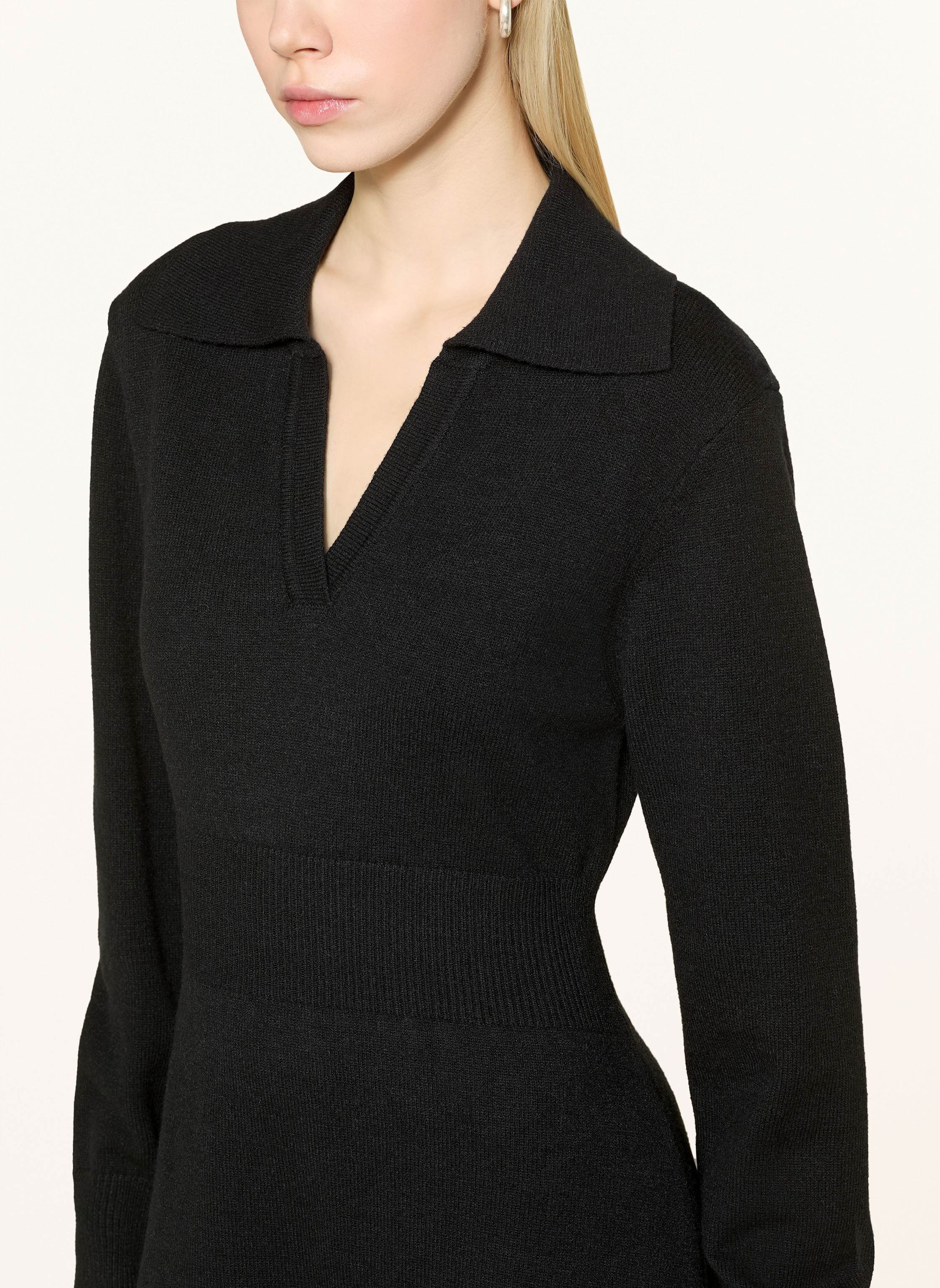 Thumbnail - Neo Noir Strickkleid Melia schwarz