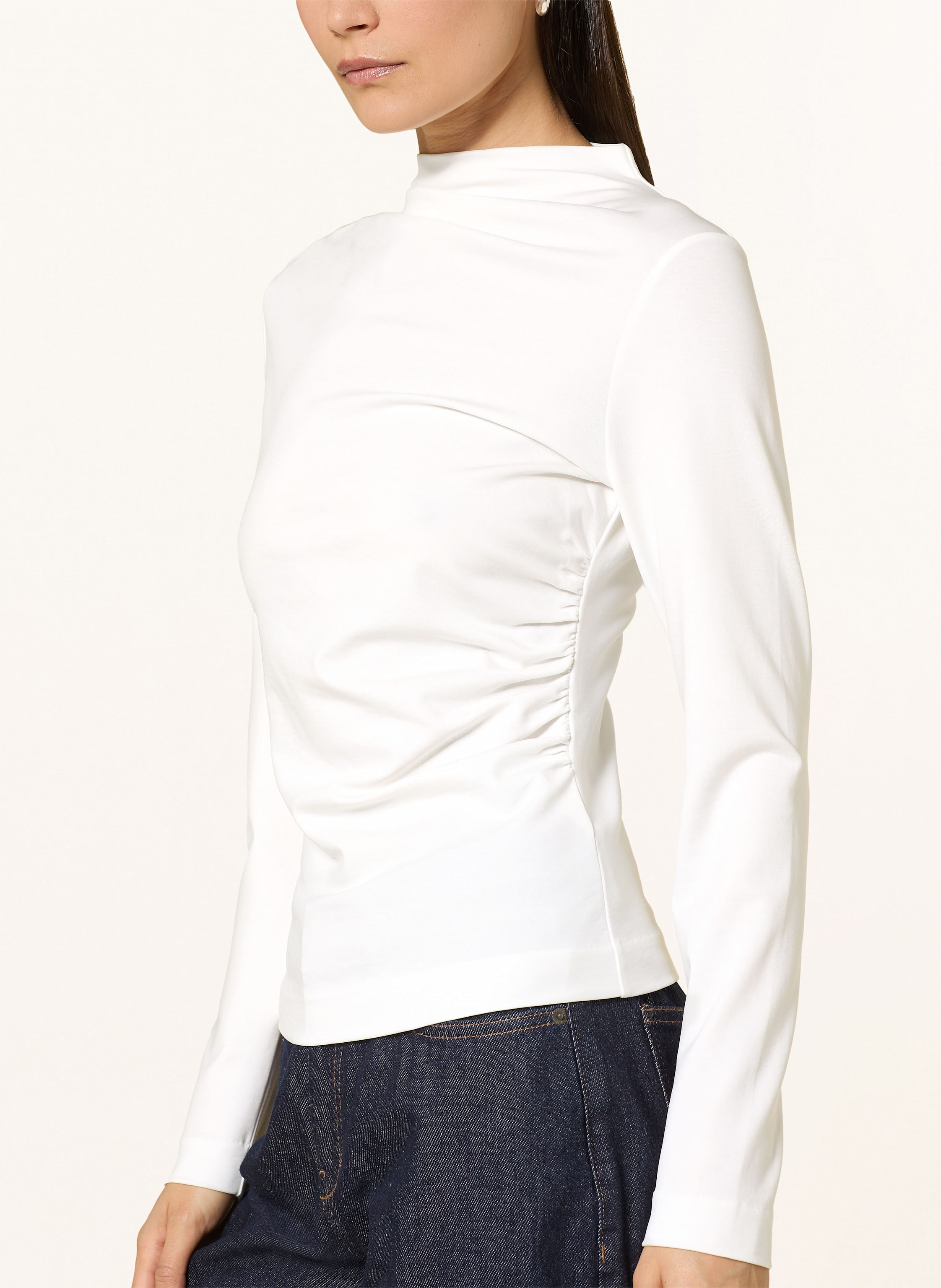 Thumbnail - Drykorn Longsleeve Tiry weiss