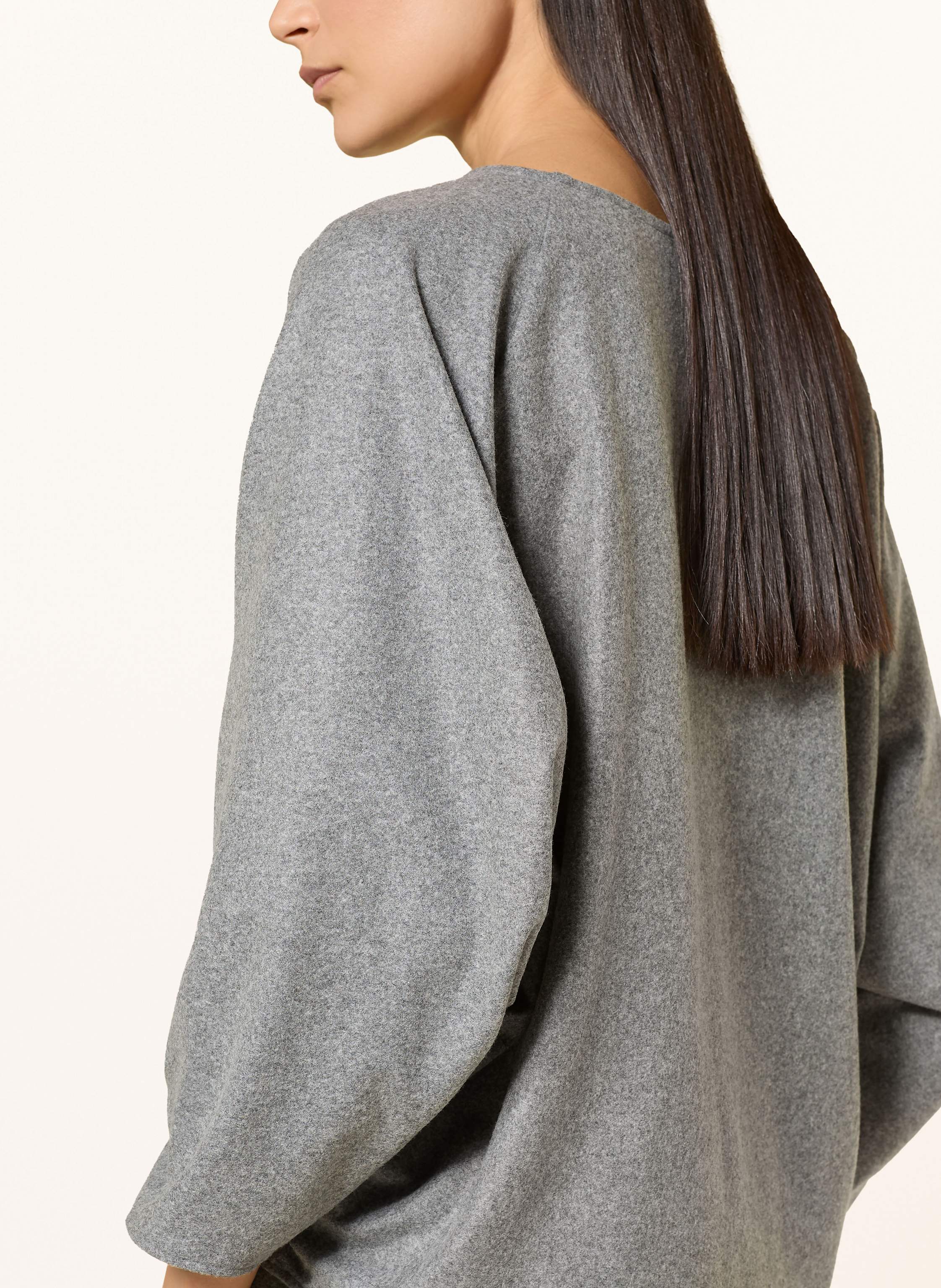 Thumbnail - Drykorn Pullover Nialini Mit 3/4-Arm grau