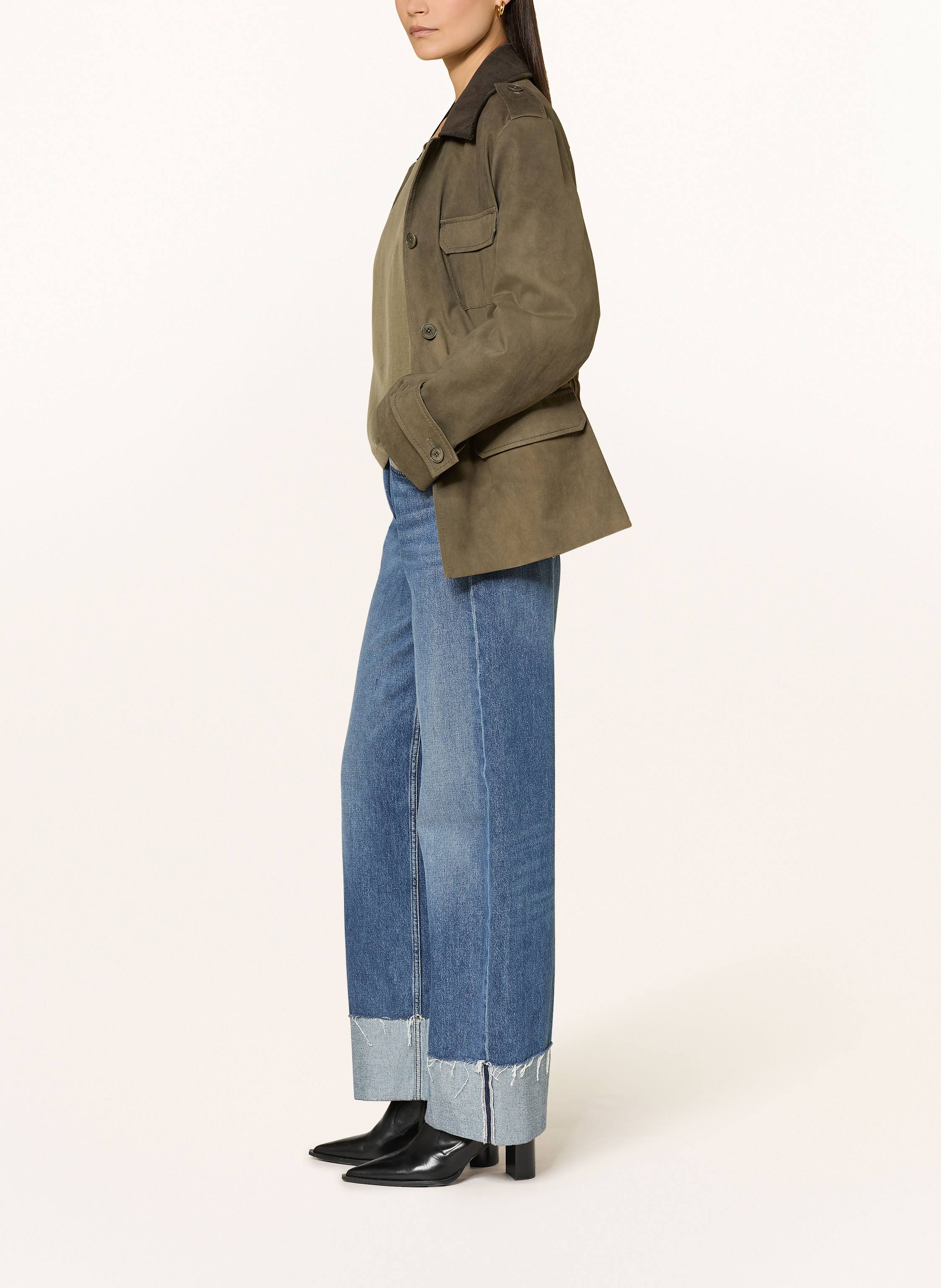 Thumbnail - Drykorn Wide Leg Jeans Medley blau