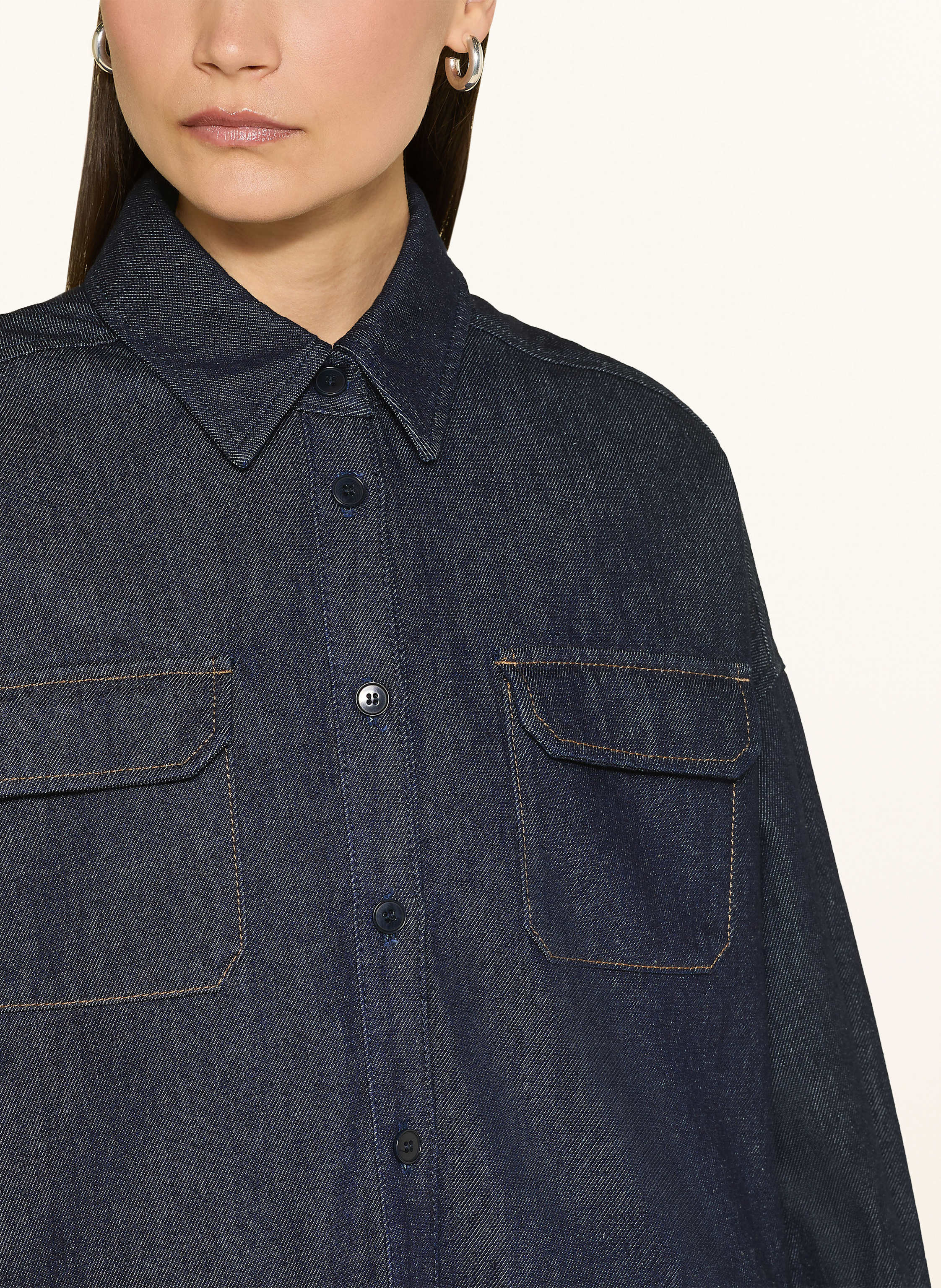 Thumbnail - Drykorn Jeans-Overjacket Baylee blau