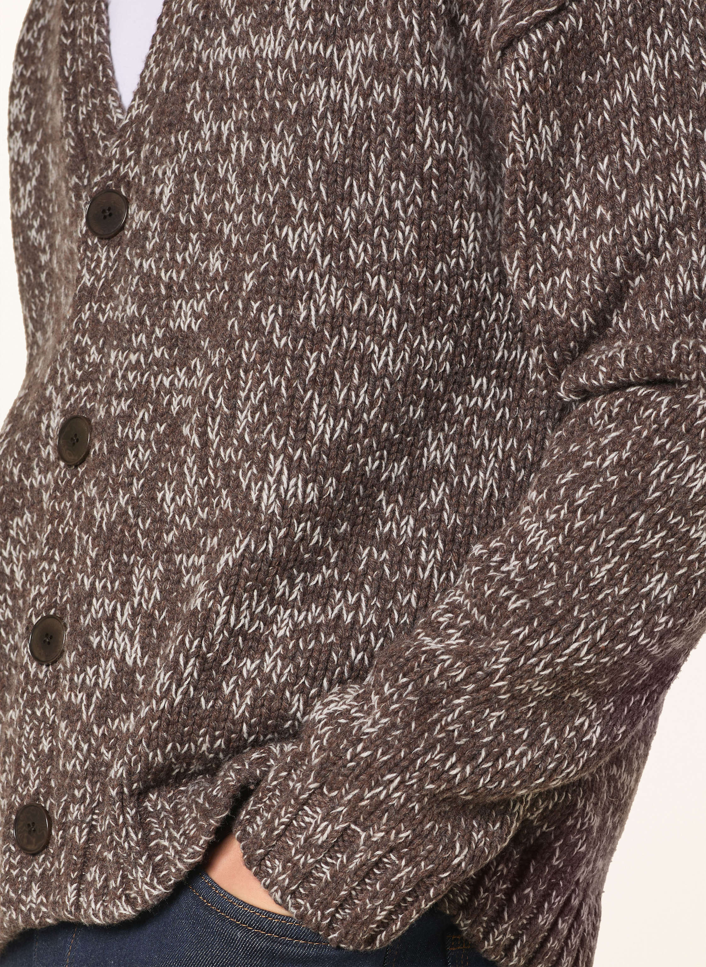 Thumbnail - Drykorn Strickjacke Eldaro braun