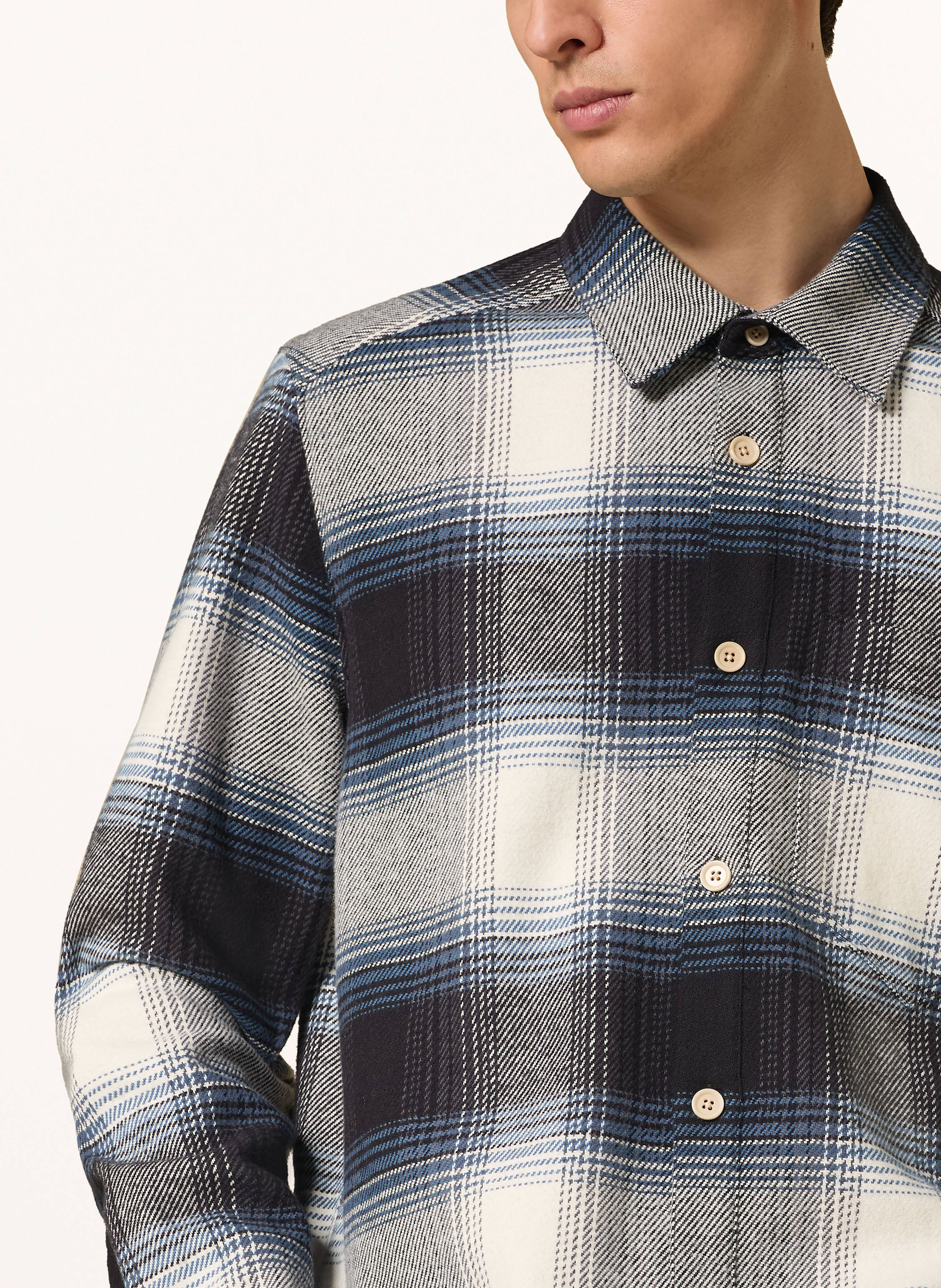 Thumbnail - Drykorn Hemd Dieggo Comort Fit blau