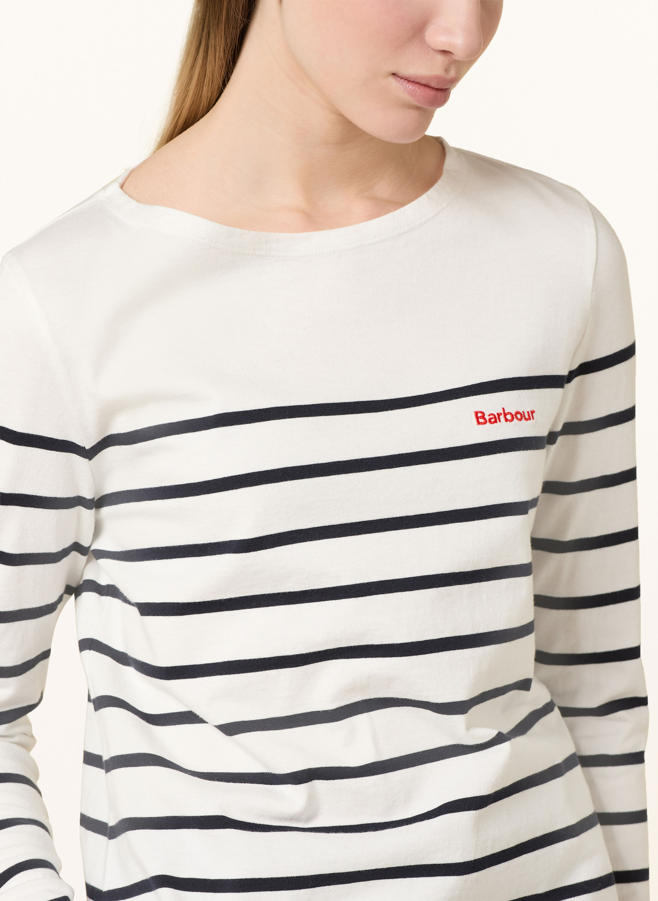 Thumbnail - Barbour Longsleeve Bradley weiss