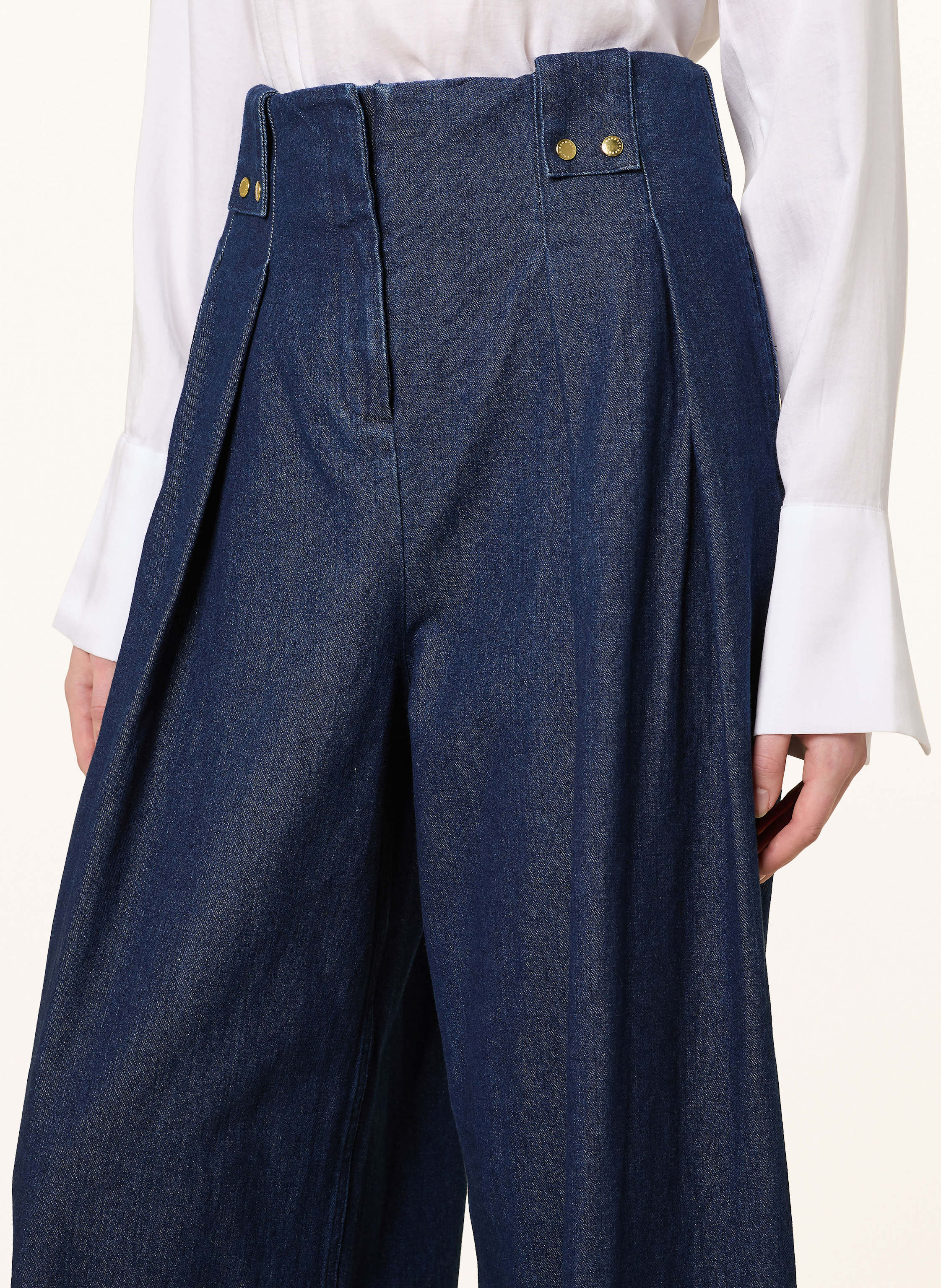 Thumbnail - Barbour Wide Leg Jeans Arla blau