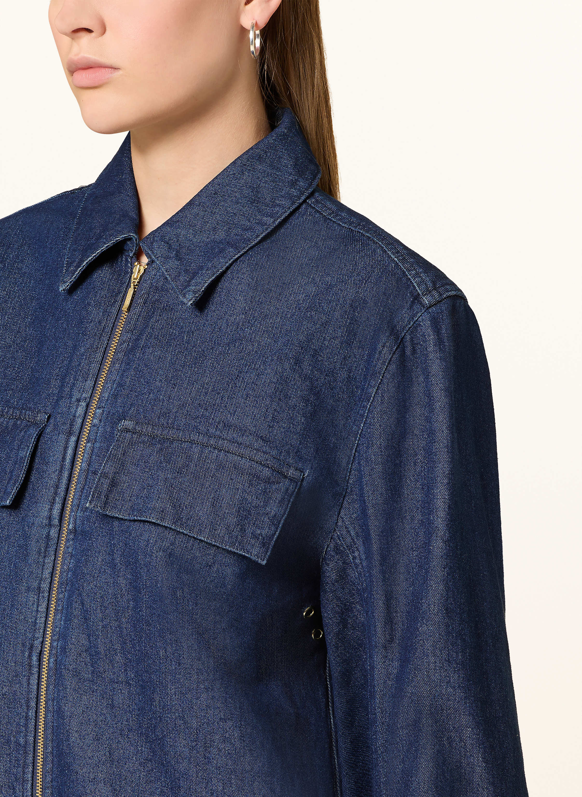 Thumbnail - Barbour Jeans-Overjacket Arla blau