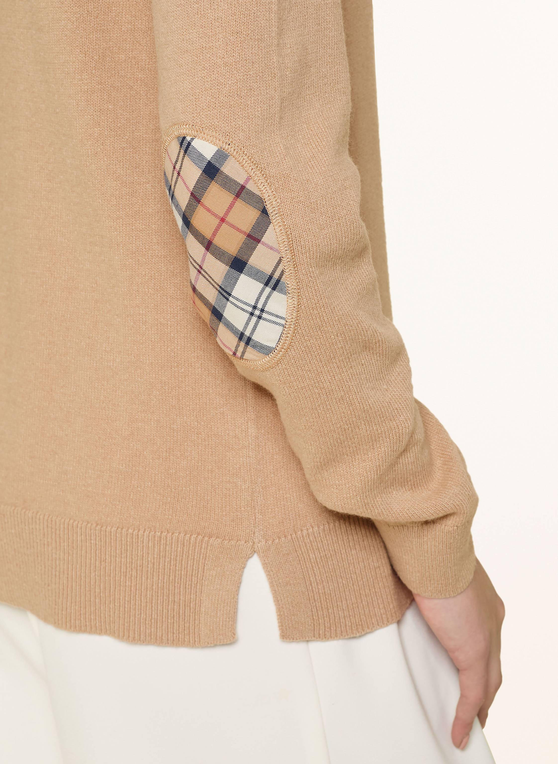 Thumbnail - Barbour Rollkragenpullover Pend beige
