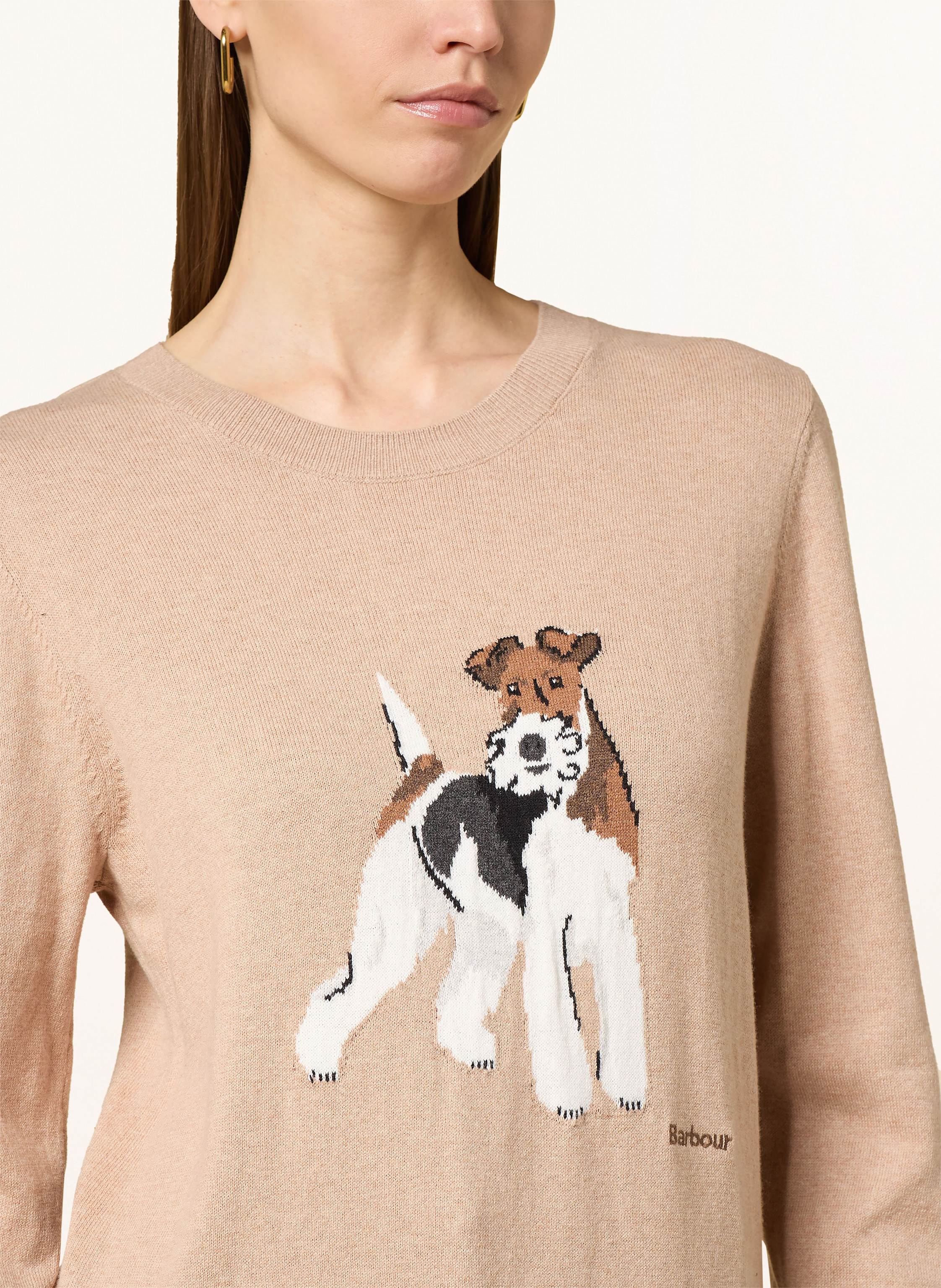 Thumbnail - Barbour Pullover Fareham beige