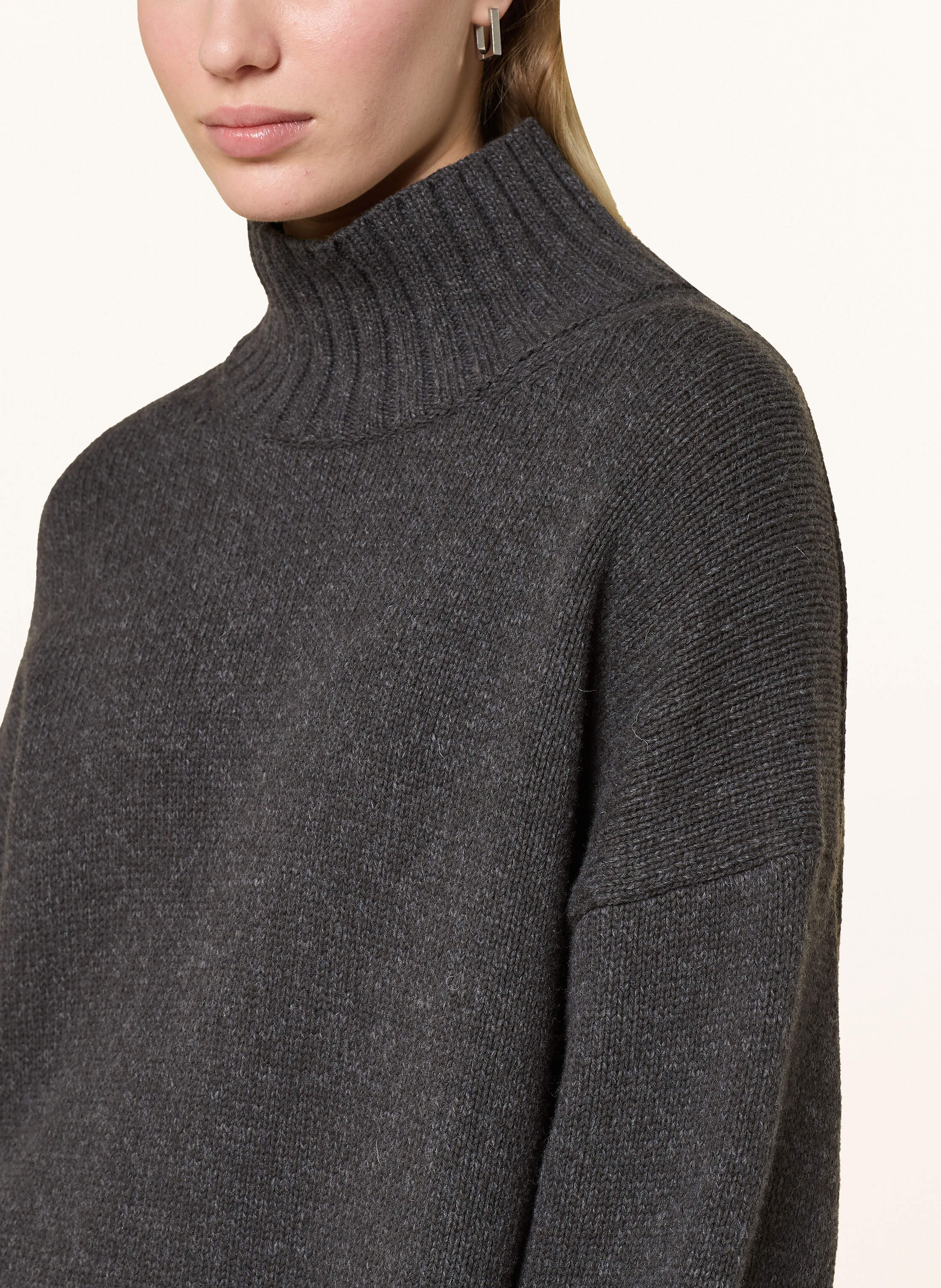 Thumbnail - Barbour Oversized-Pullover Serena grau