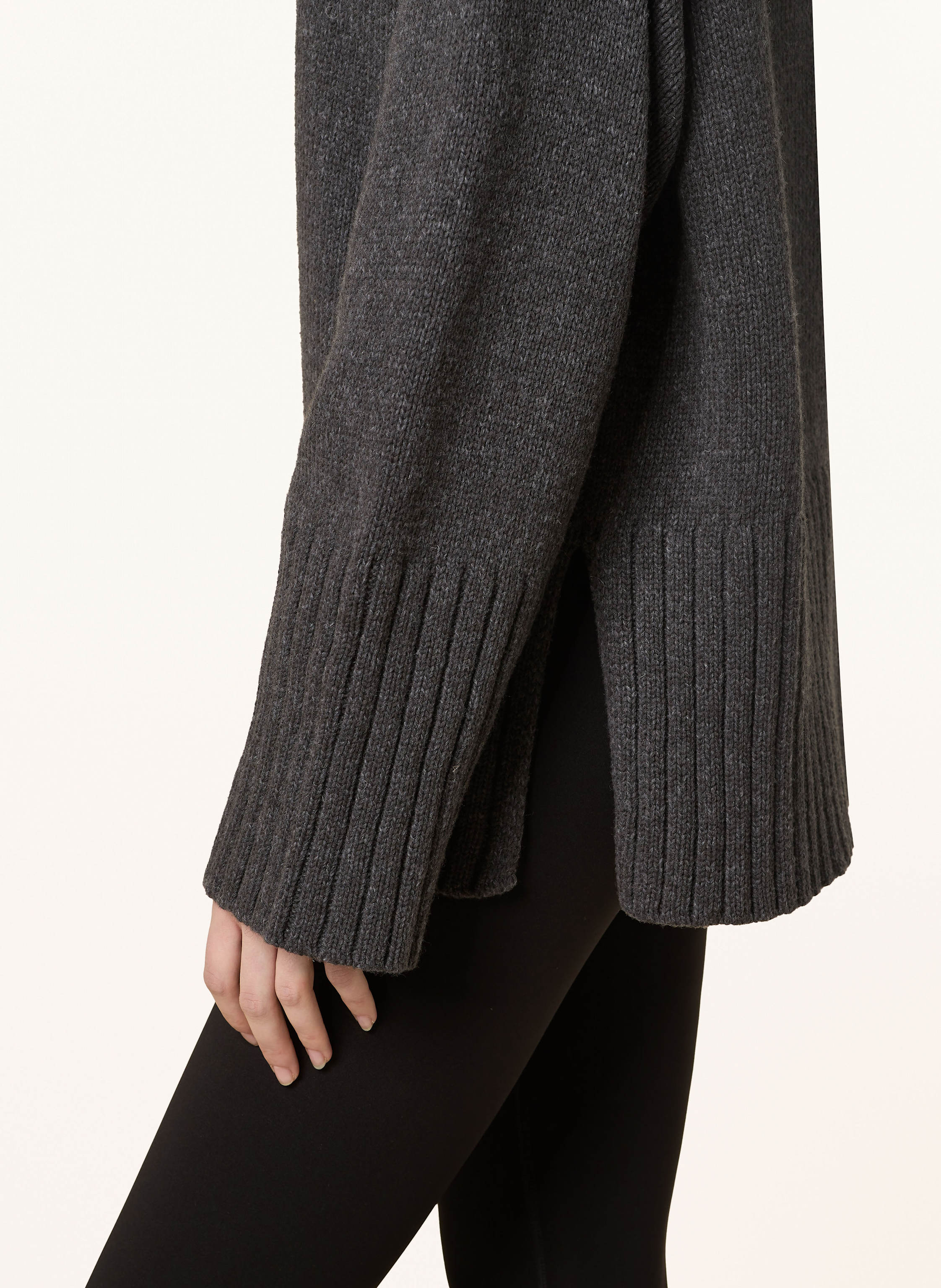 Thumbnail - Barbour Oversized-Pullover Serena grau