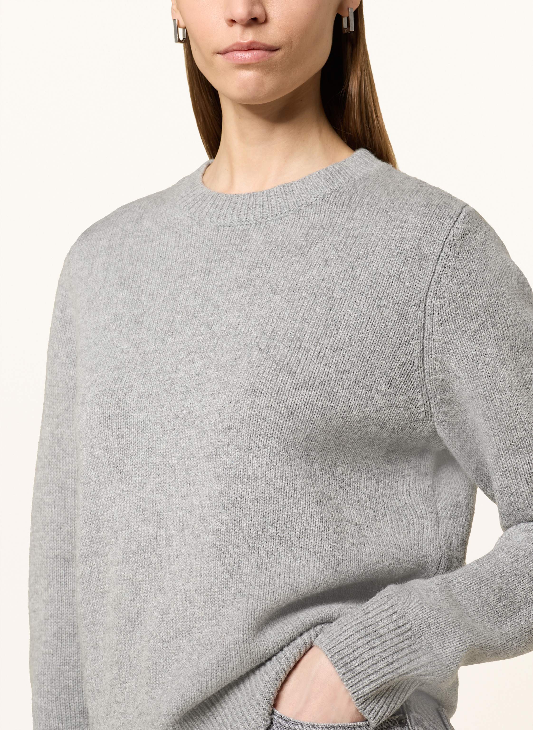 Thumbnail - Barbour Pullover Woodhouse grau