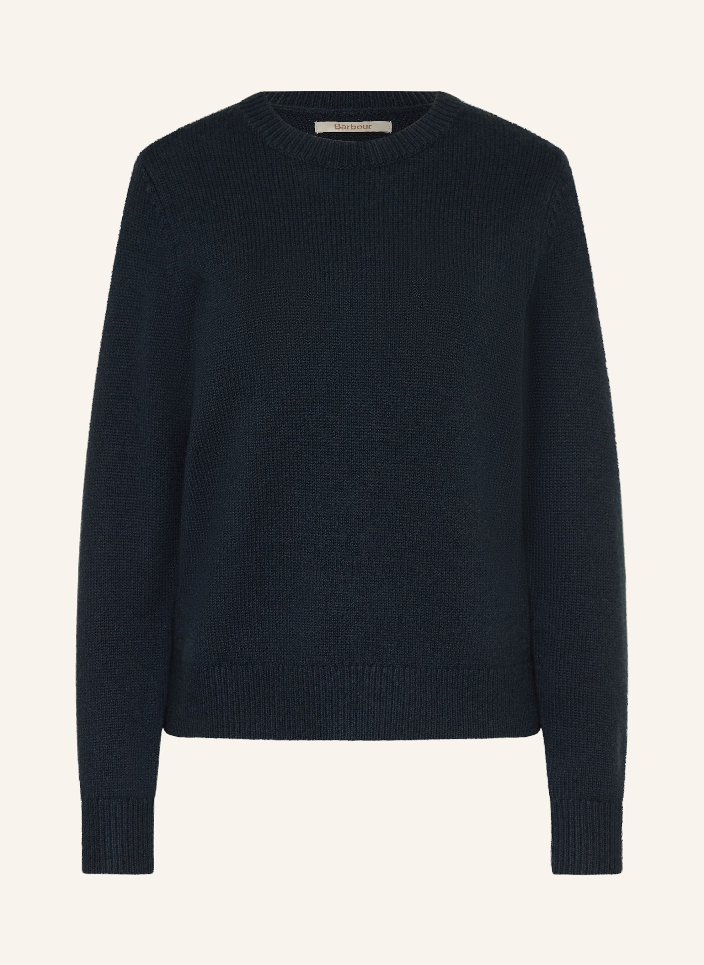 Barbour Pullover Woodhouse blau