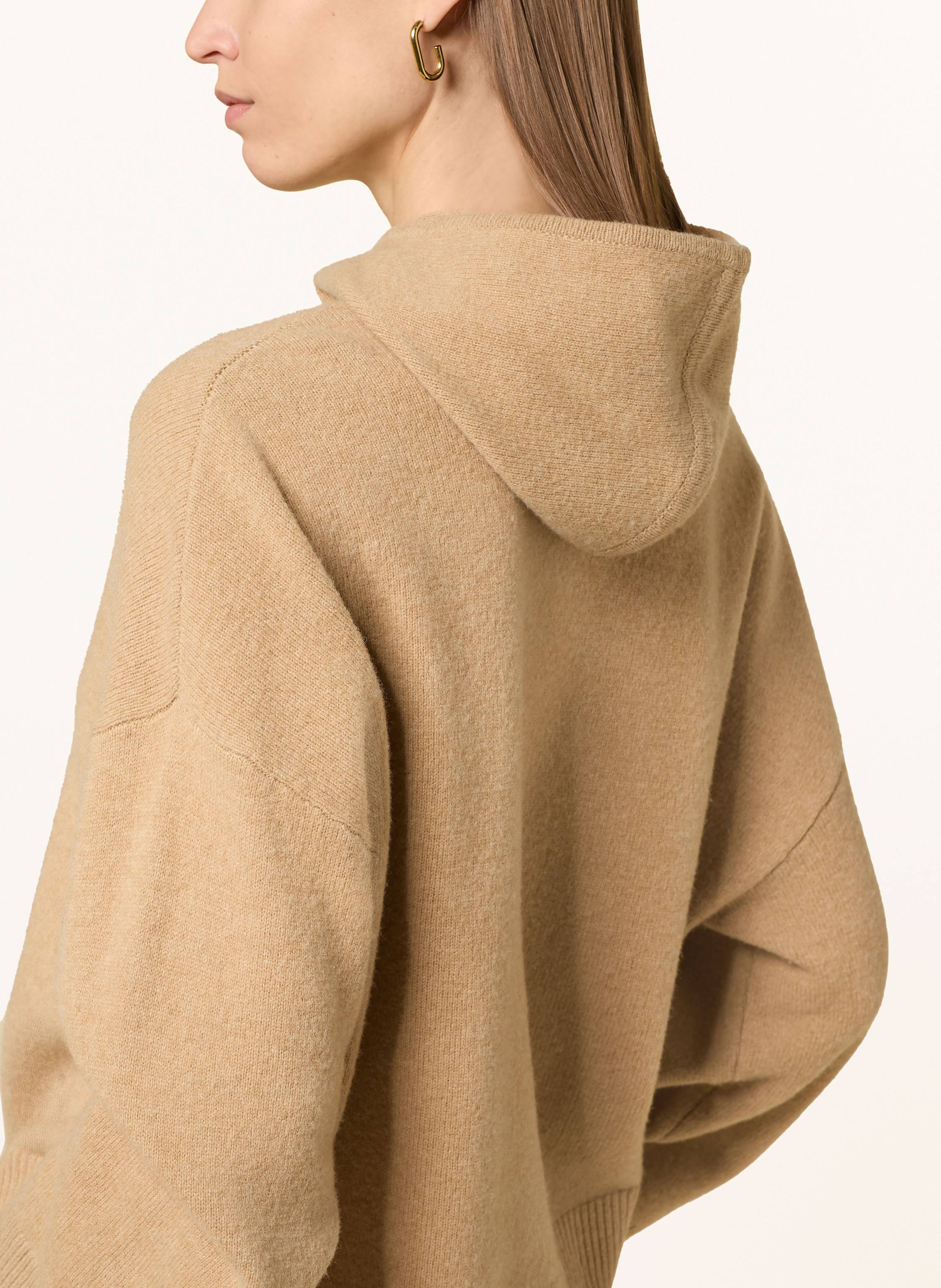 Thumbnail - Barbour Strick-Hoodie Evette beige