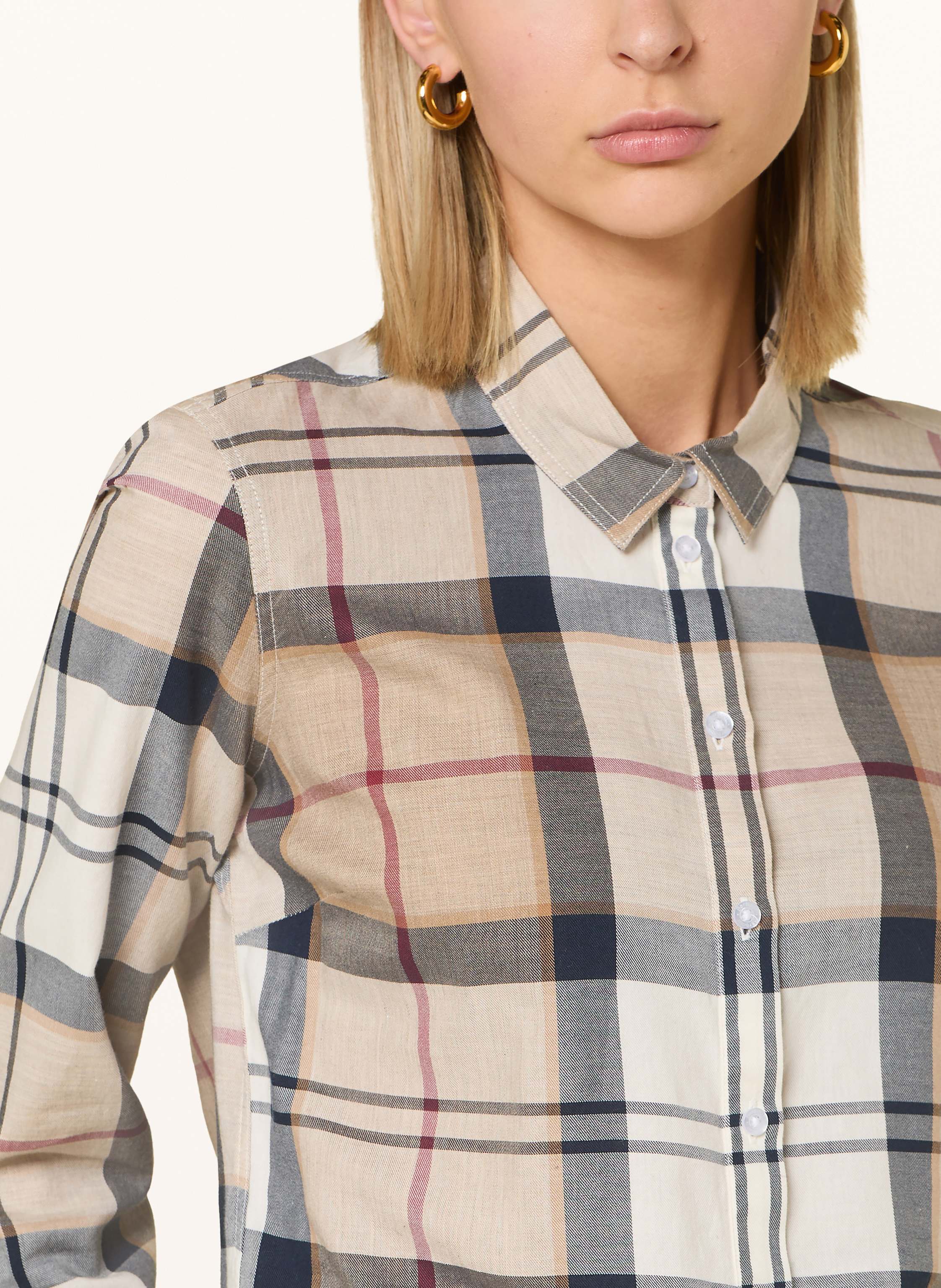 Thumbnail - Barbour Hemdbluse Bredon beige