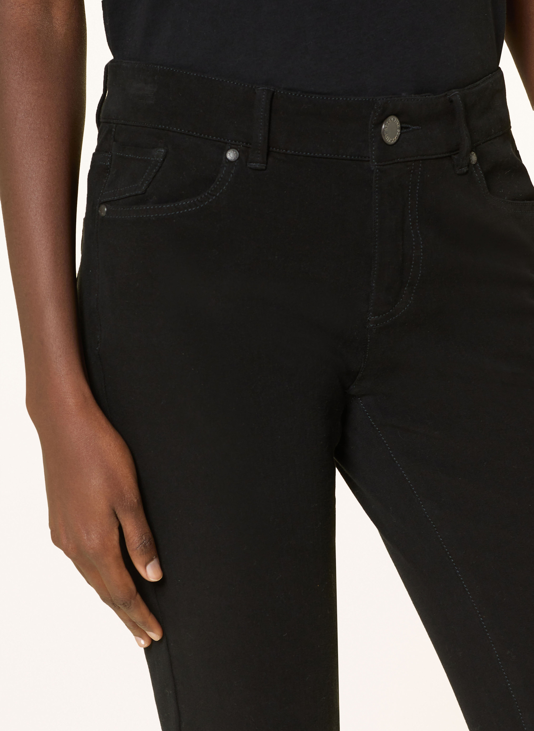 Thumbnail - Seductive Jeans Claire schwarz