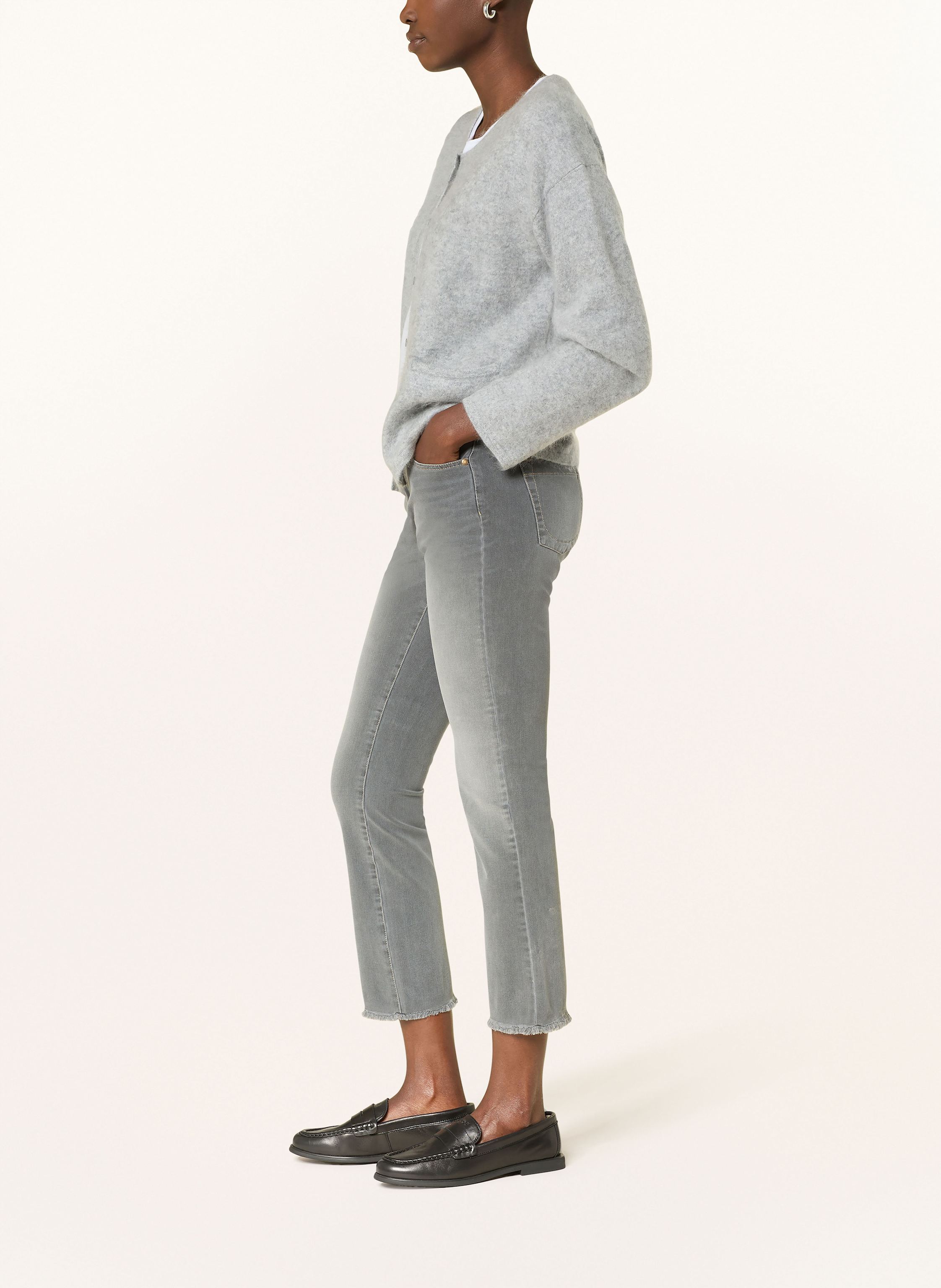 Thumbnail - Seductive 7/8-Jeans Claire grau