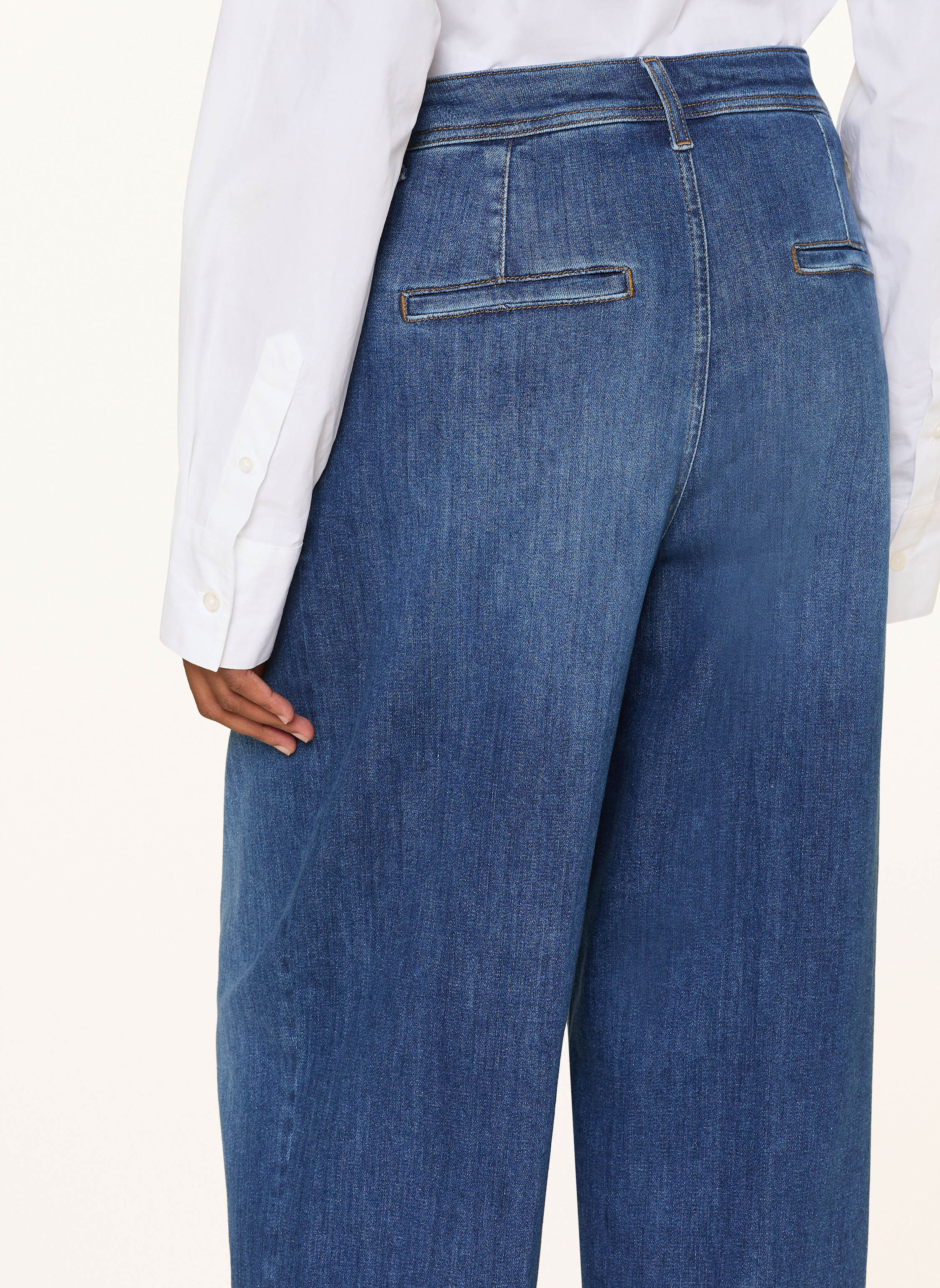 Thumbnail - Raffaello Rossi Wide Leg Jeans Jany blau